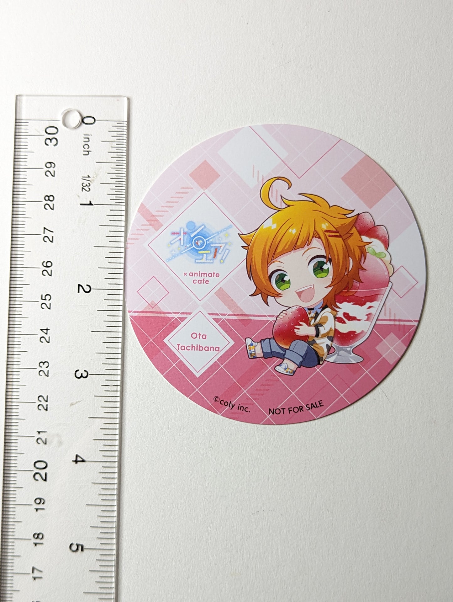 Ota Tachibana On Air! Paper Coaster
