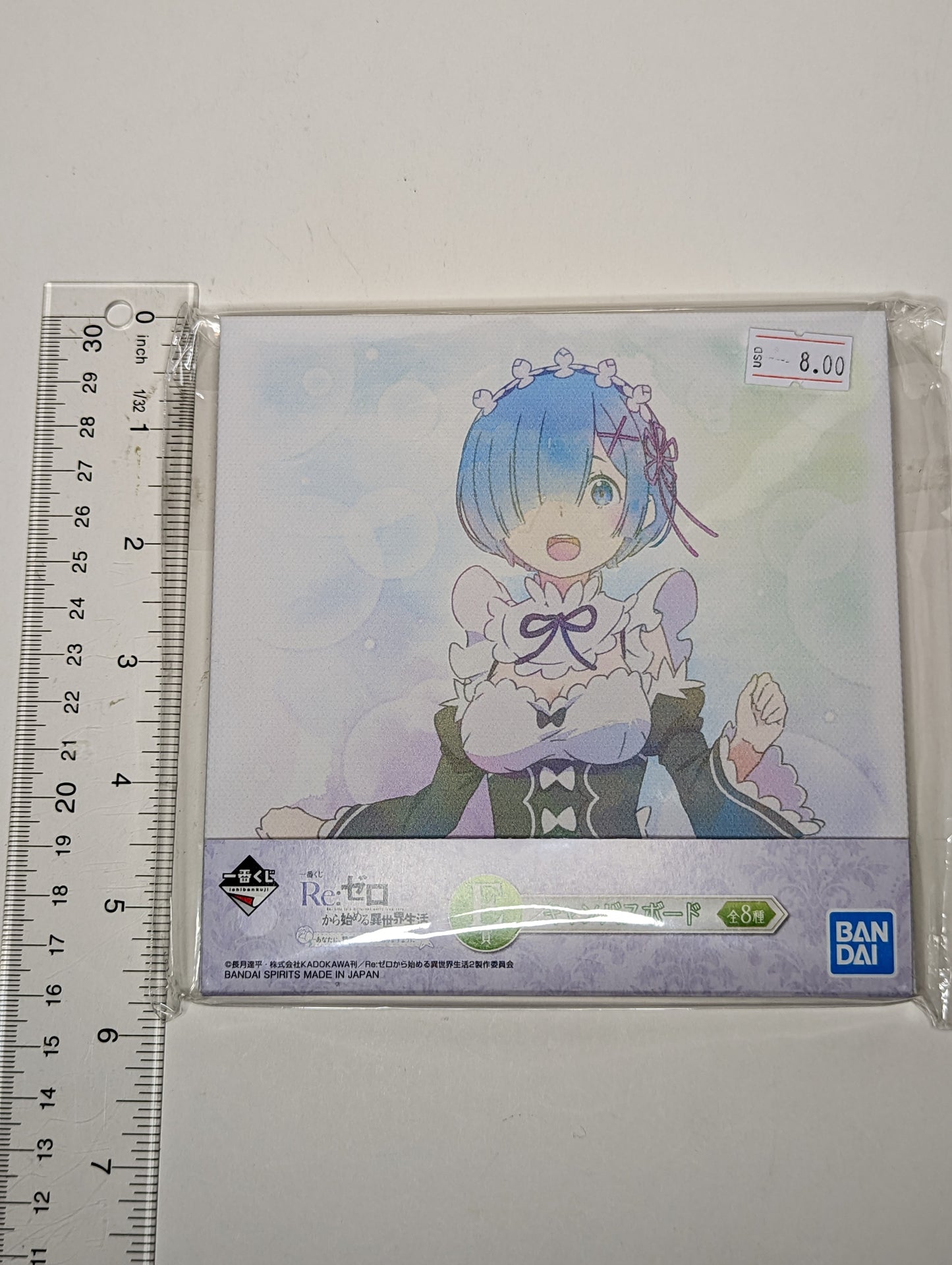 Rem Re Zero Canvas Art Board