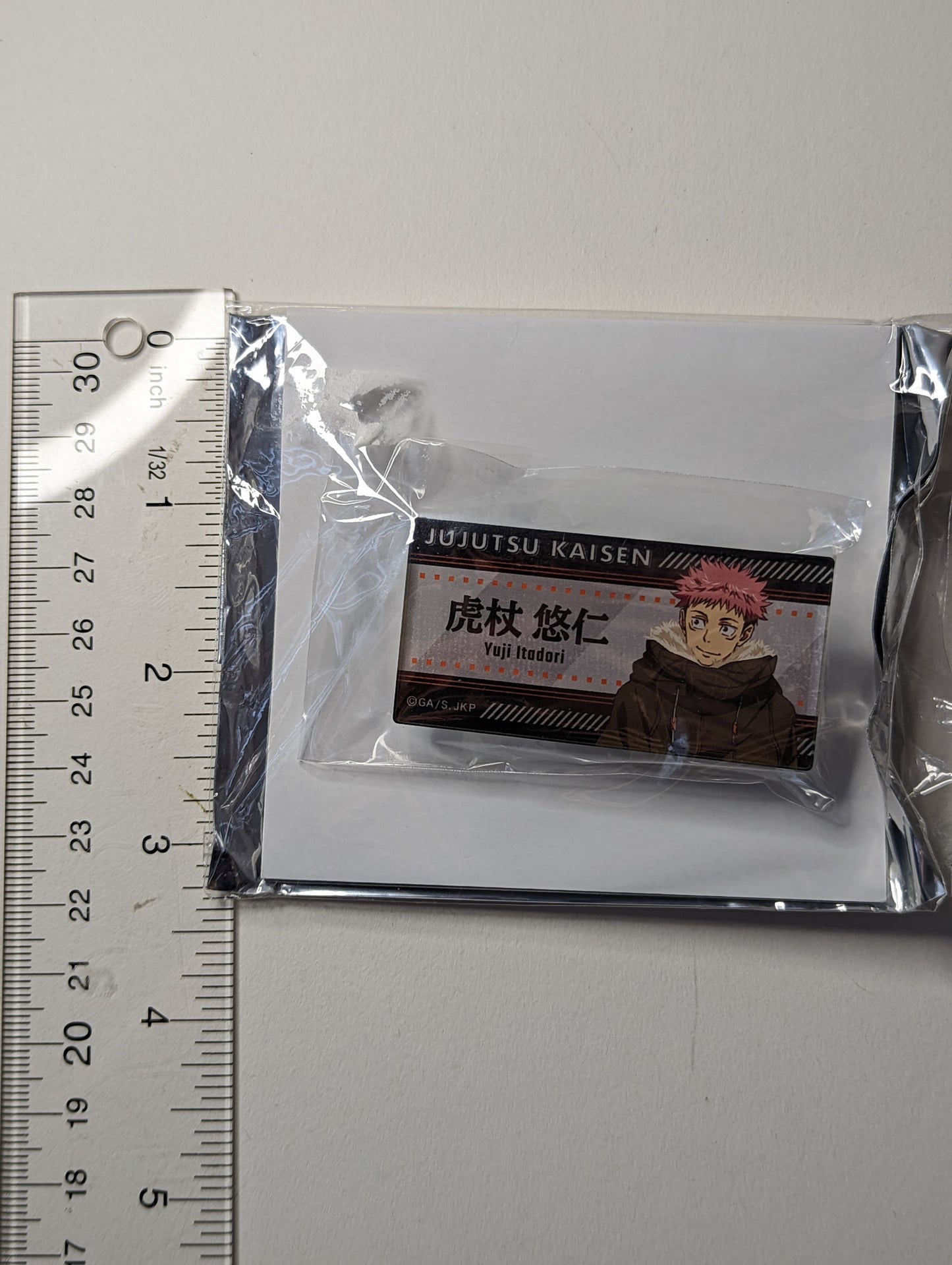 Yuji Itadori Jujutsu Kaisen JJK Acrylic Clip