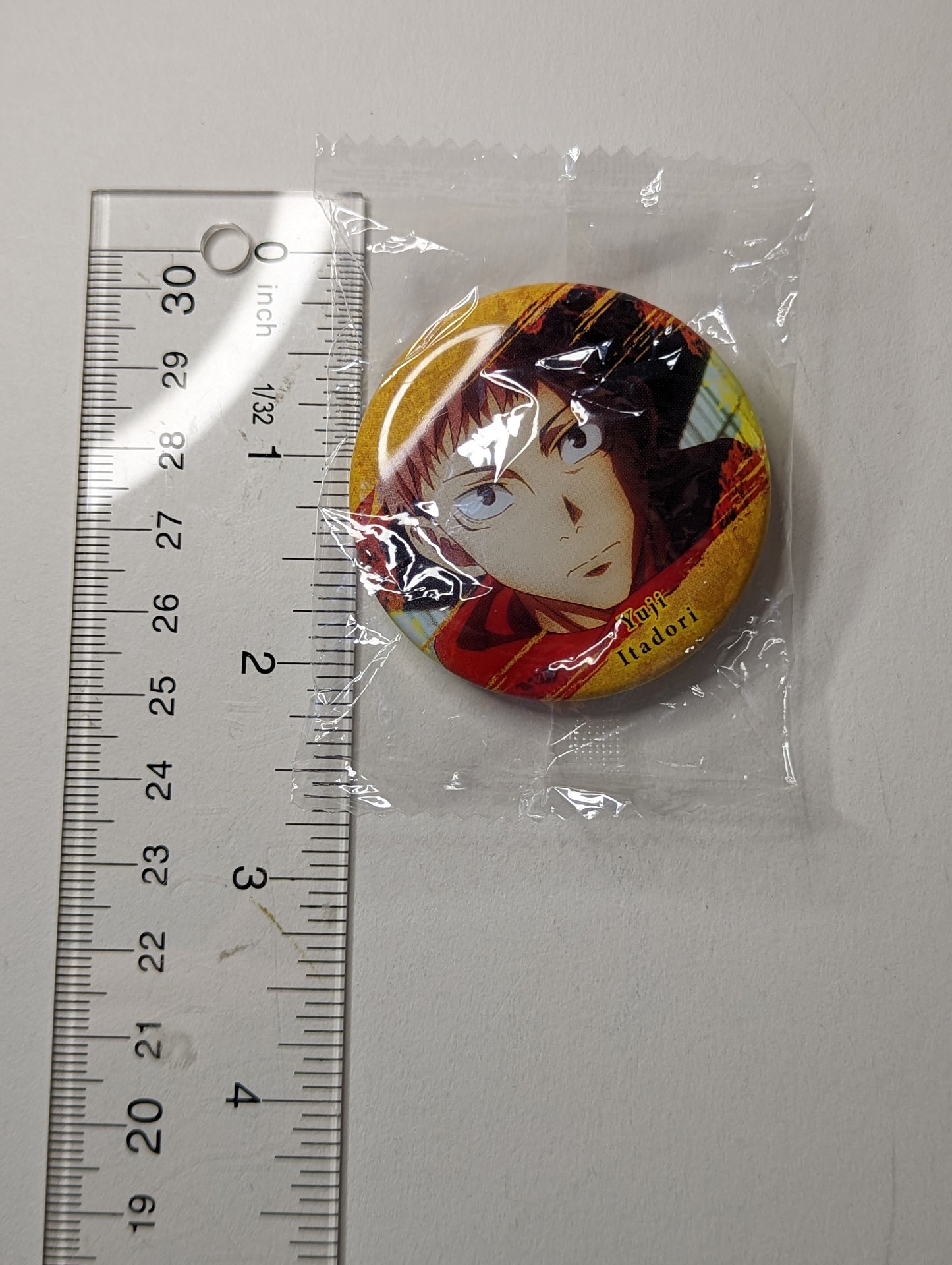 Yuji Itadori Jujutsu Kaisen JJK Can Badge