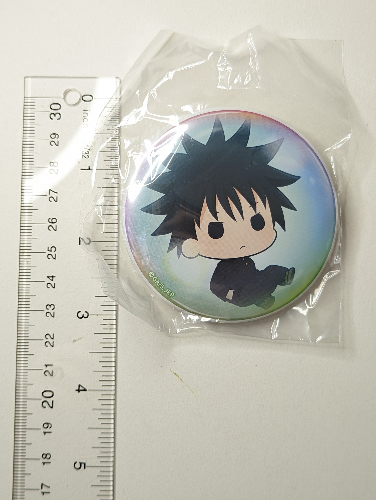 Megumi Fushiguro Jujutsu Kaisen JJK Can Badge