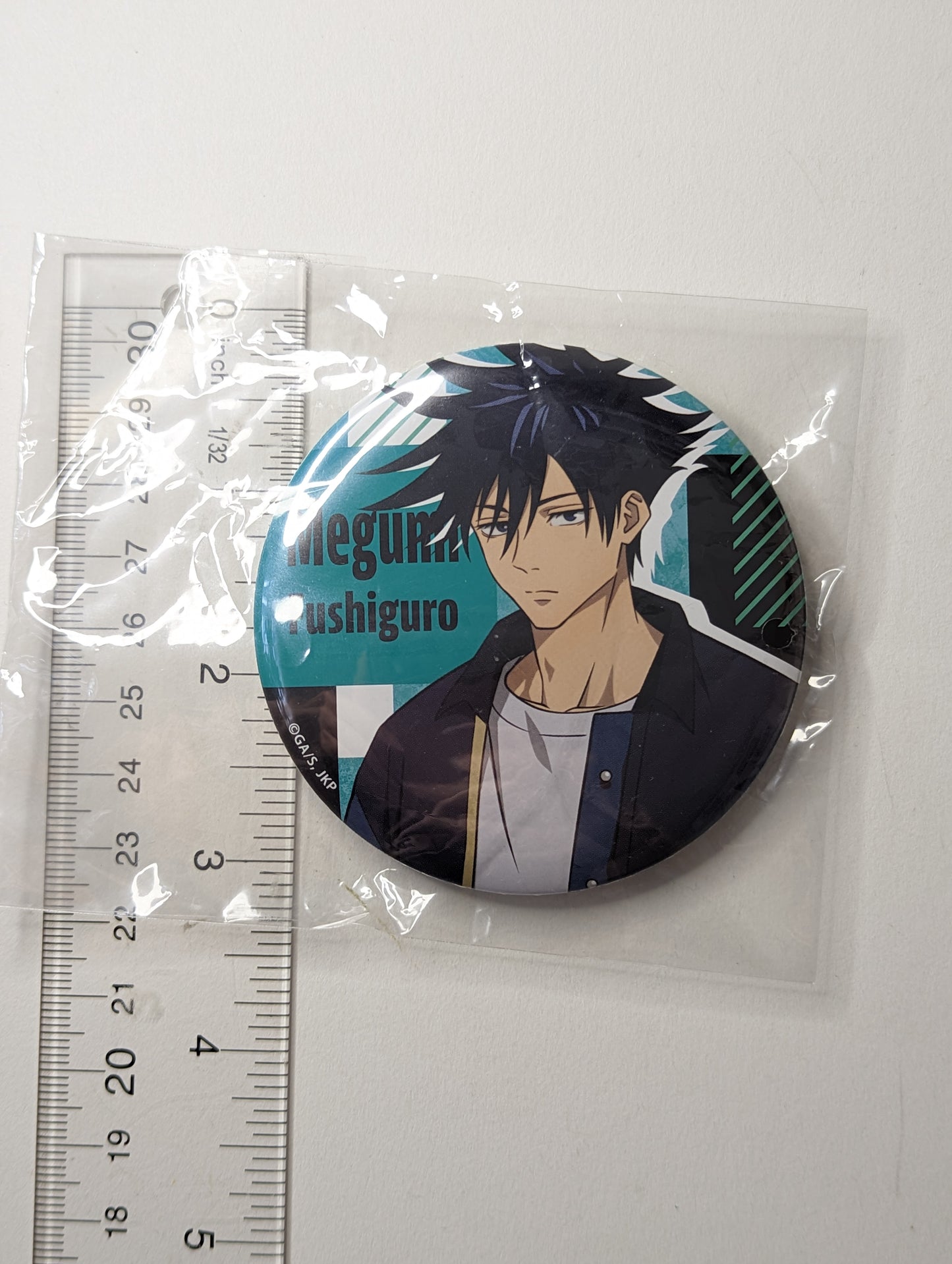 Megumi Fushiguro Jujutsu Kaisen JJK Can Badge
