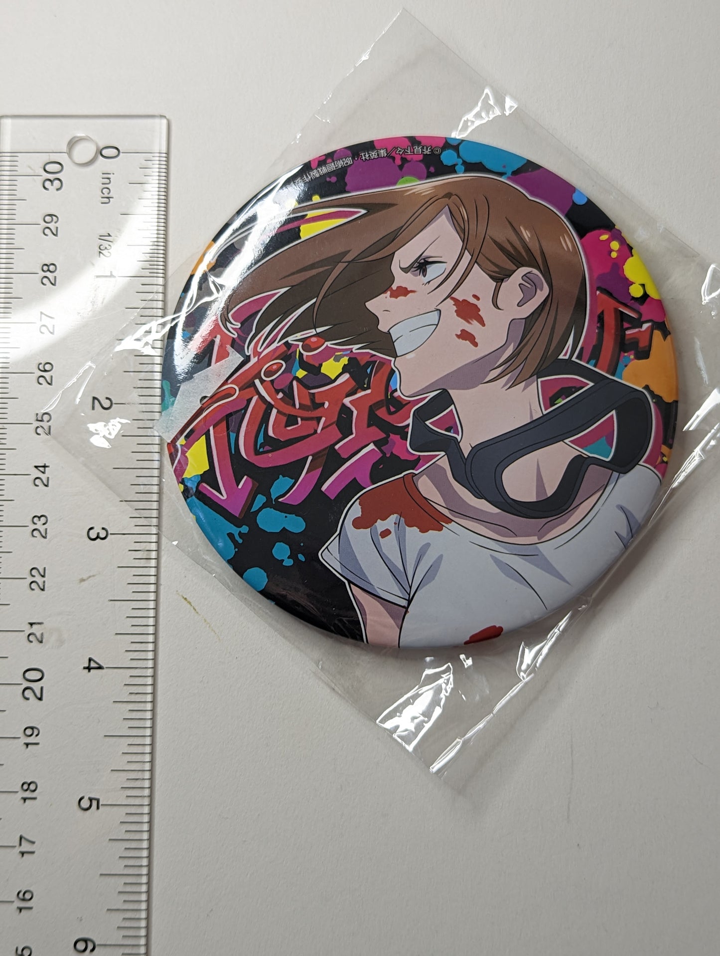 Nobara Kugisaki Jujutsu Kaisen JJK Can Badge