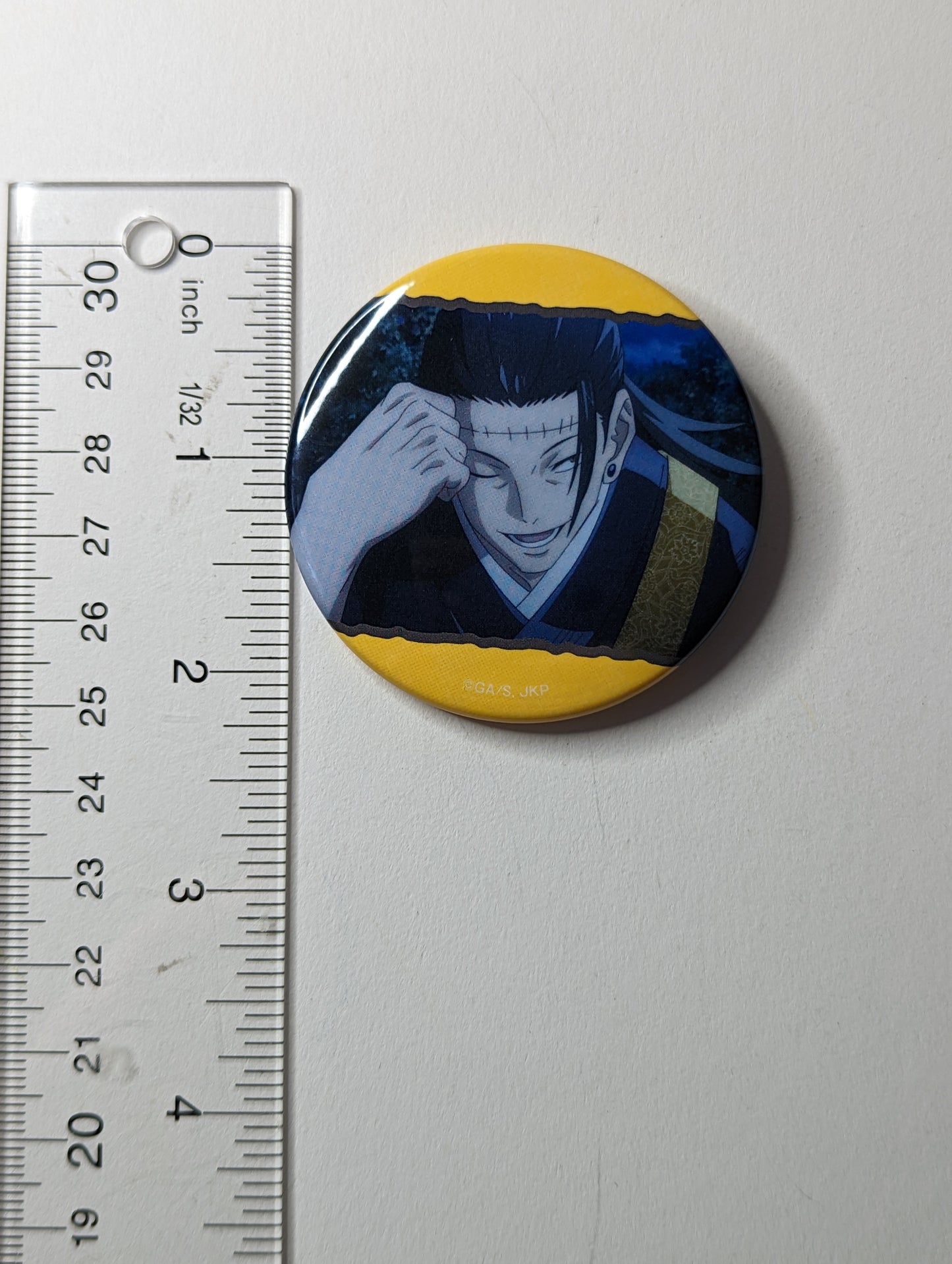 Suguru Geto Jujutsu Kaisen JJK Can Badge