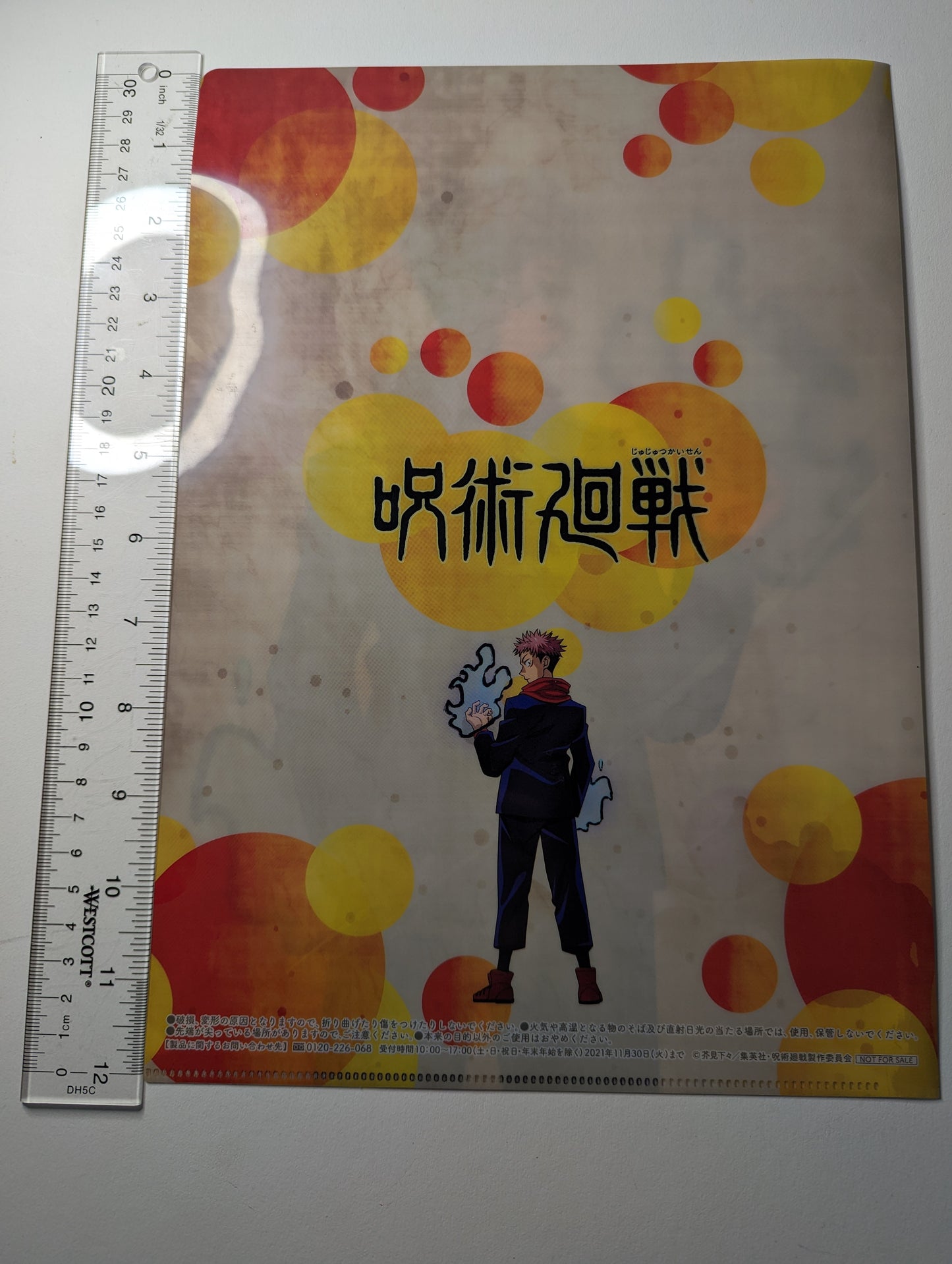 Yuji Itadori Jujutsu Kaisen JJK Clear File
