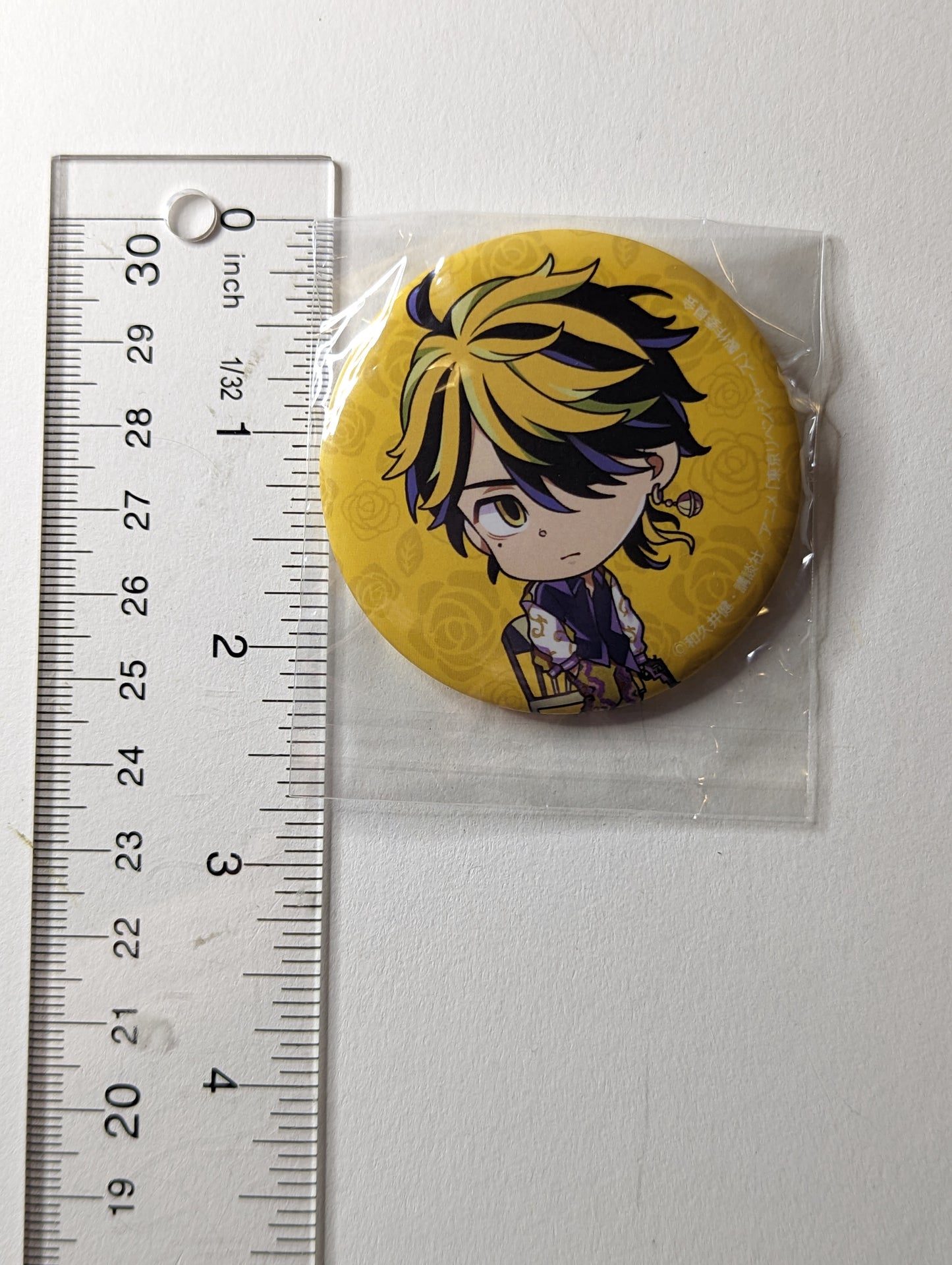 Kazutora Hanemiya Tokyo Revengers Can Badge