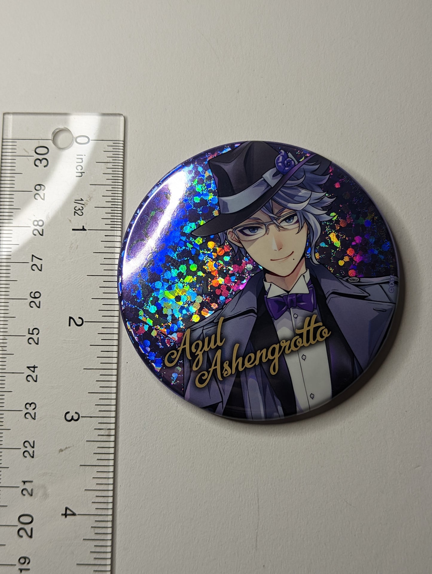 Azul Ashengrotto Twisted Wonderland Can Badge
