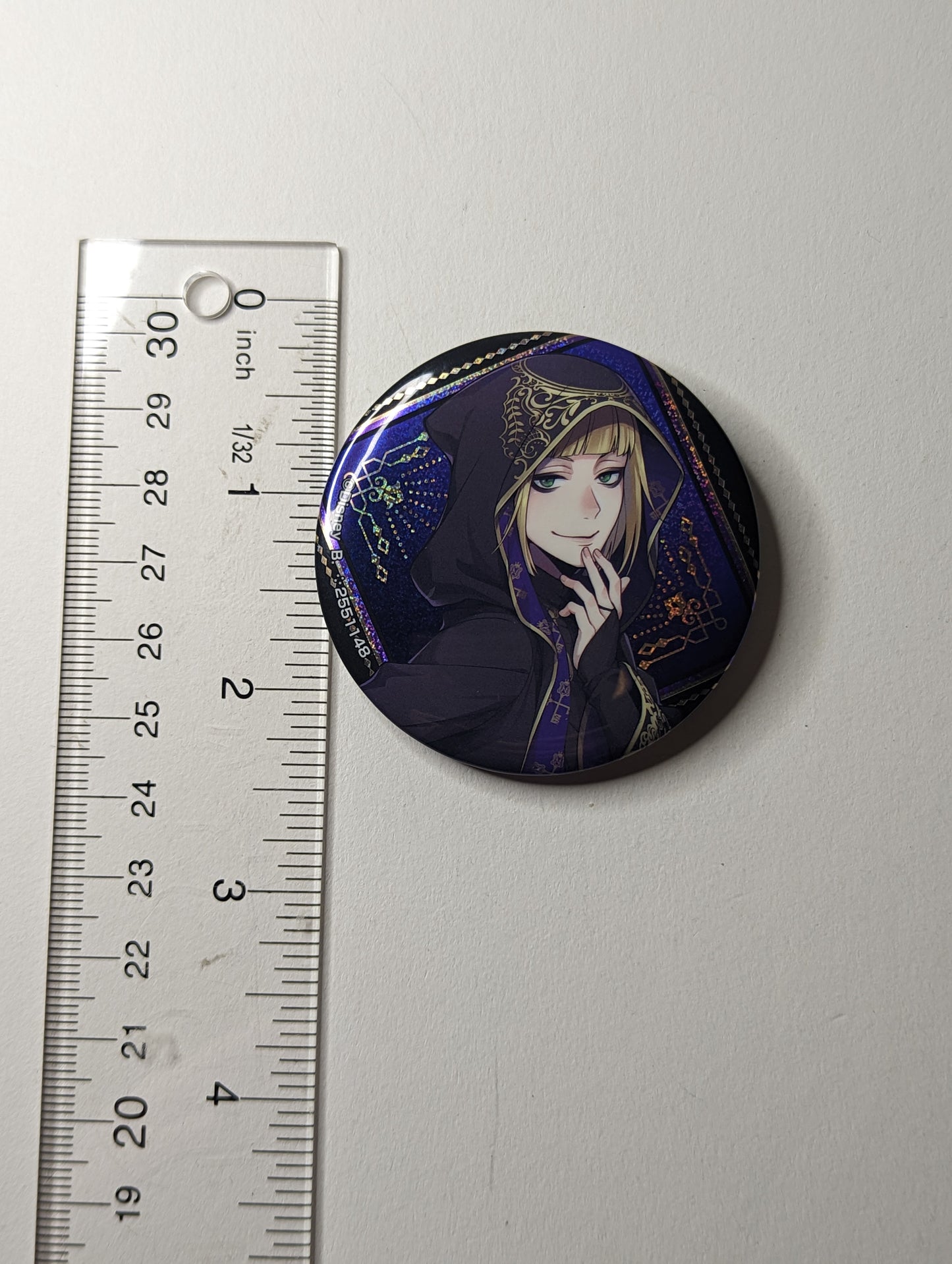 Rook Hunt Twisted Wonderland Can Badge