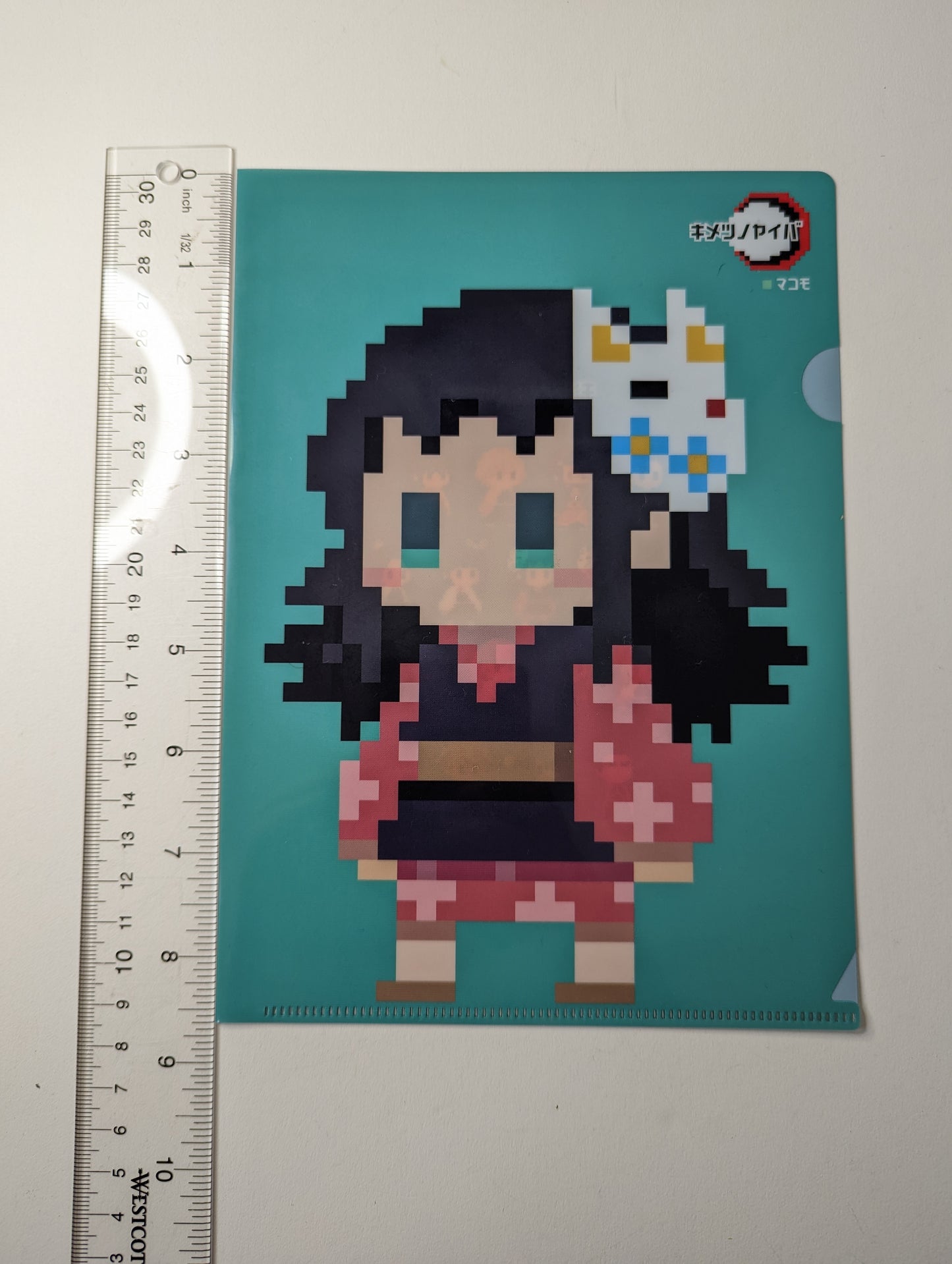 Makomo Demon Slayer Kimetsu no Yaiba Mini Clear File