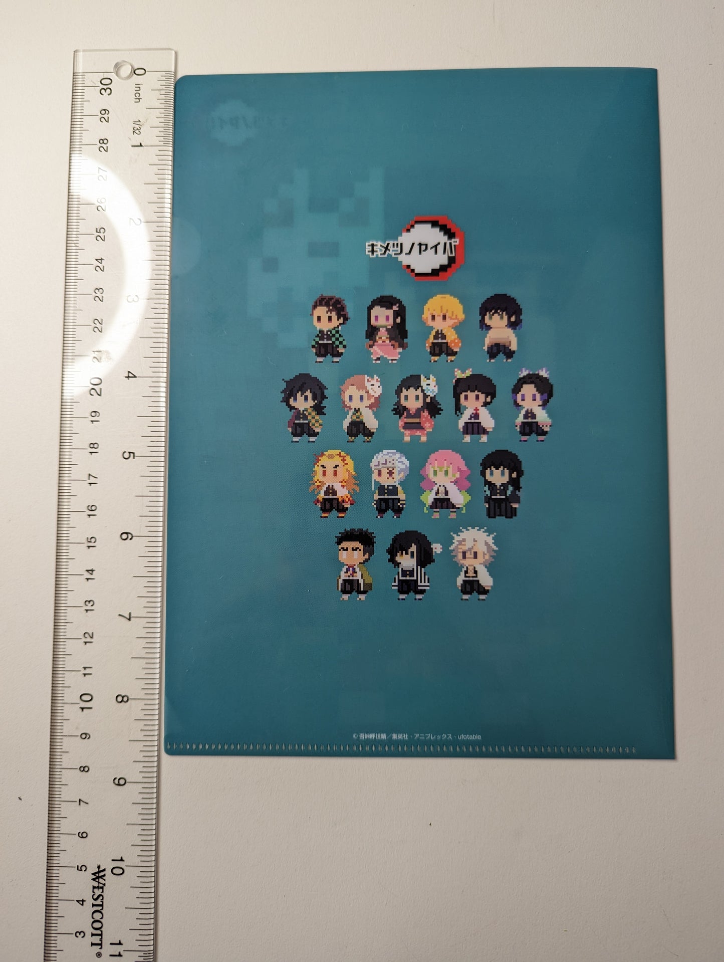Makomo Demon Slayer Kimetsu no Yaiba Mini Clear File