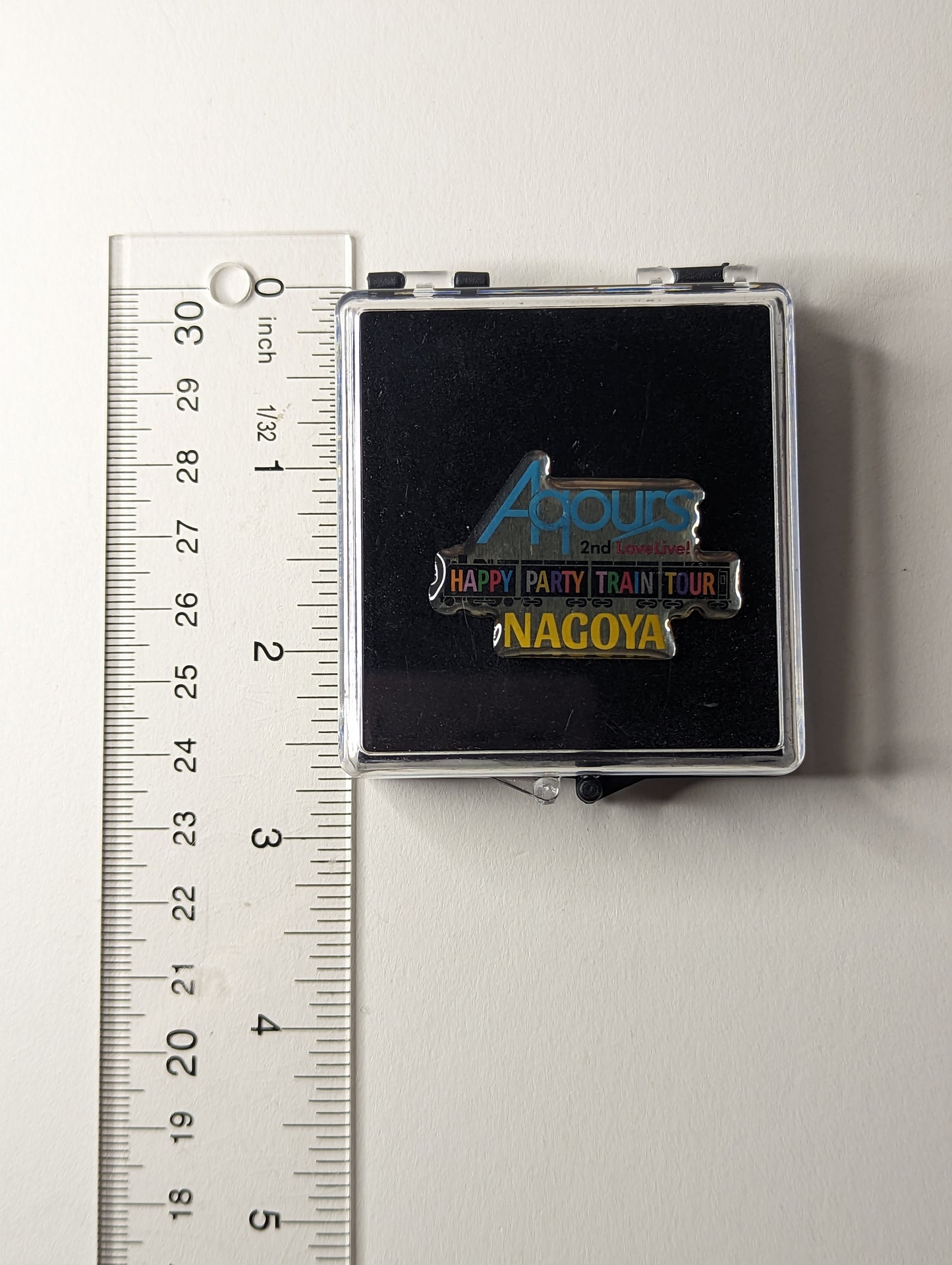 Love Live Sunshine Aqours Happy Party Train Nagoya Metal Pin