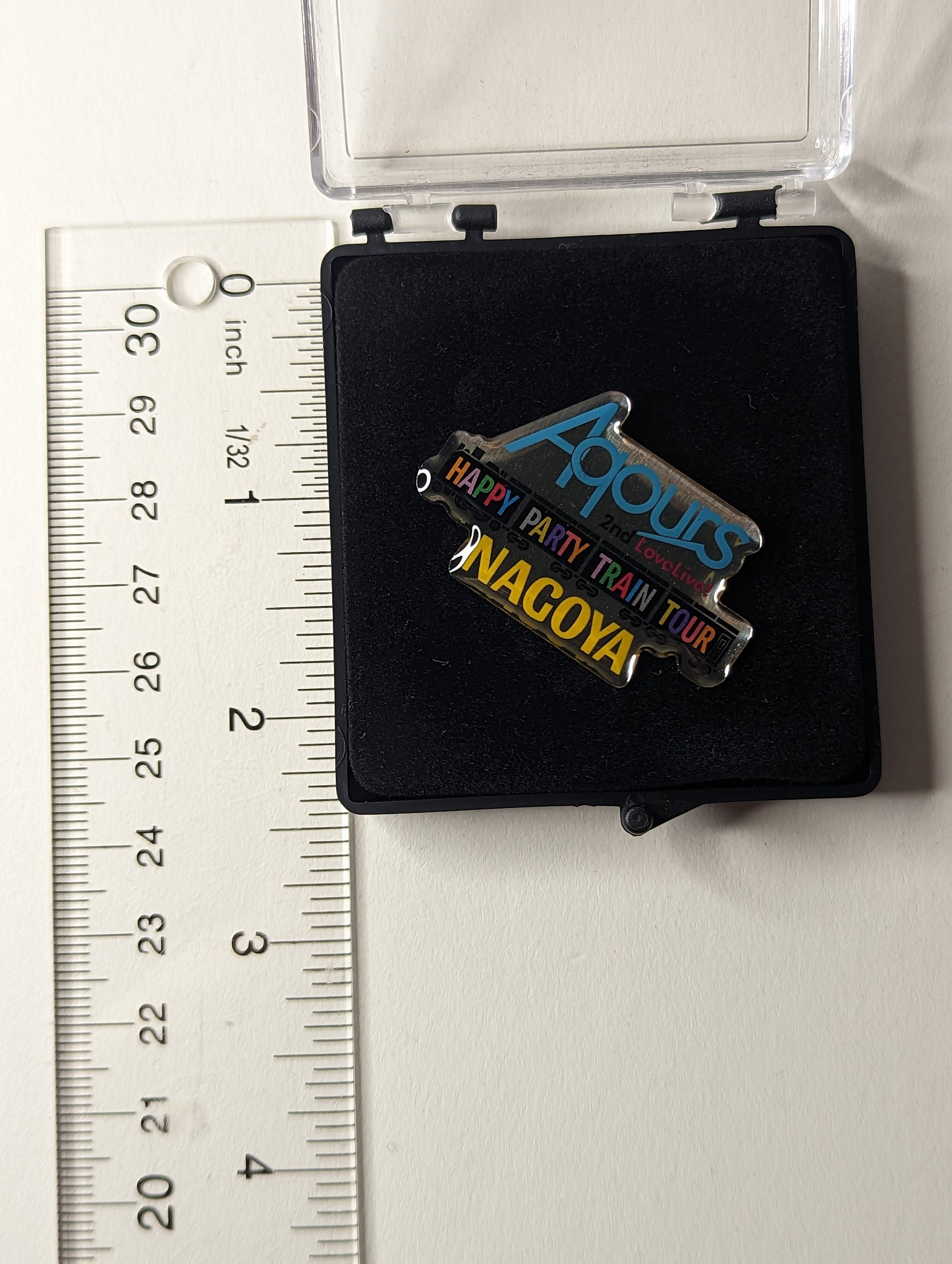 Love Live Sunshine Aqours Happy Party Train Nagoya Metal Pin