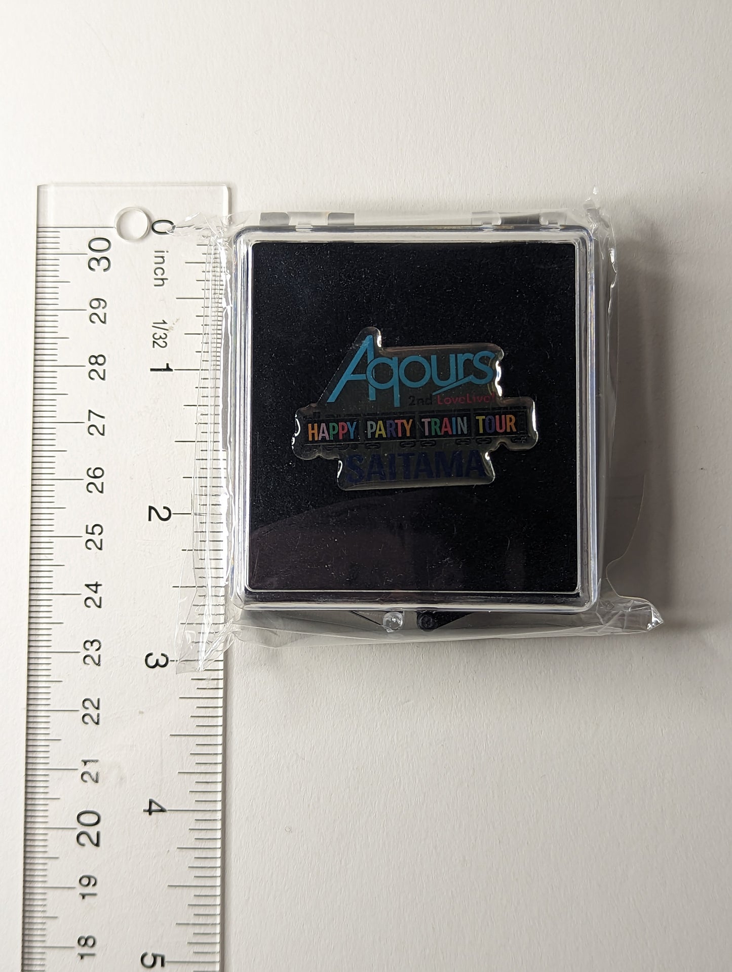 Love Live Sunshine Aqours Happy Party Train Saitama Metal Pin