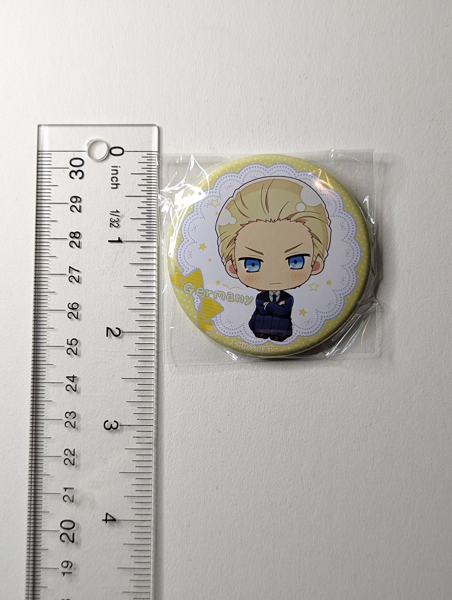 Germany Hetalia Axis Power World Stars Can Badge