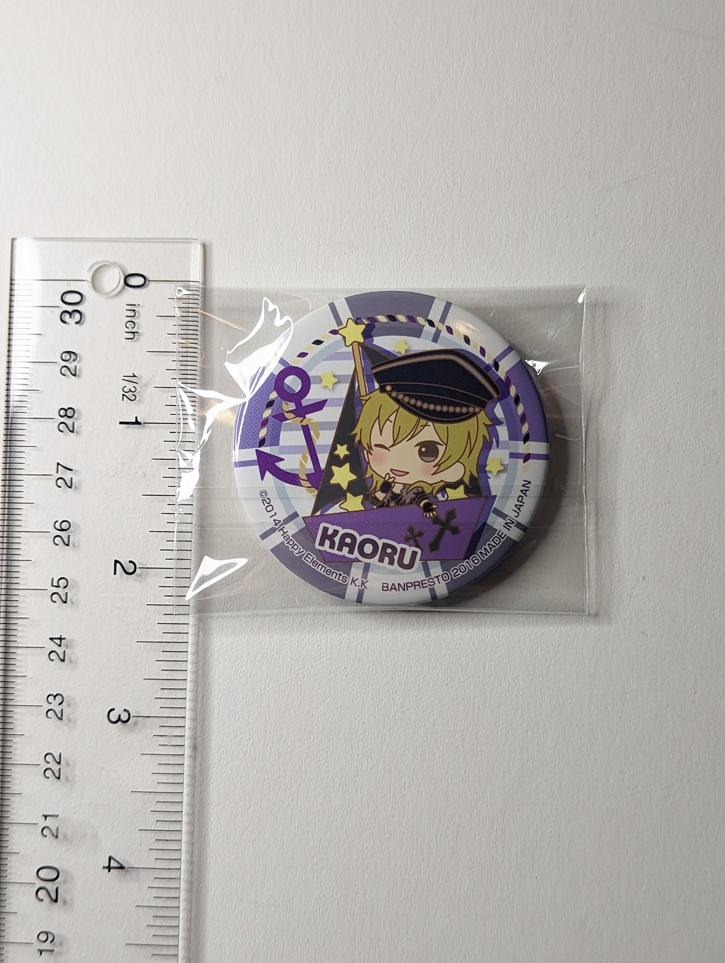 Kaoru Hakaze Ensemble Stars Can Badge