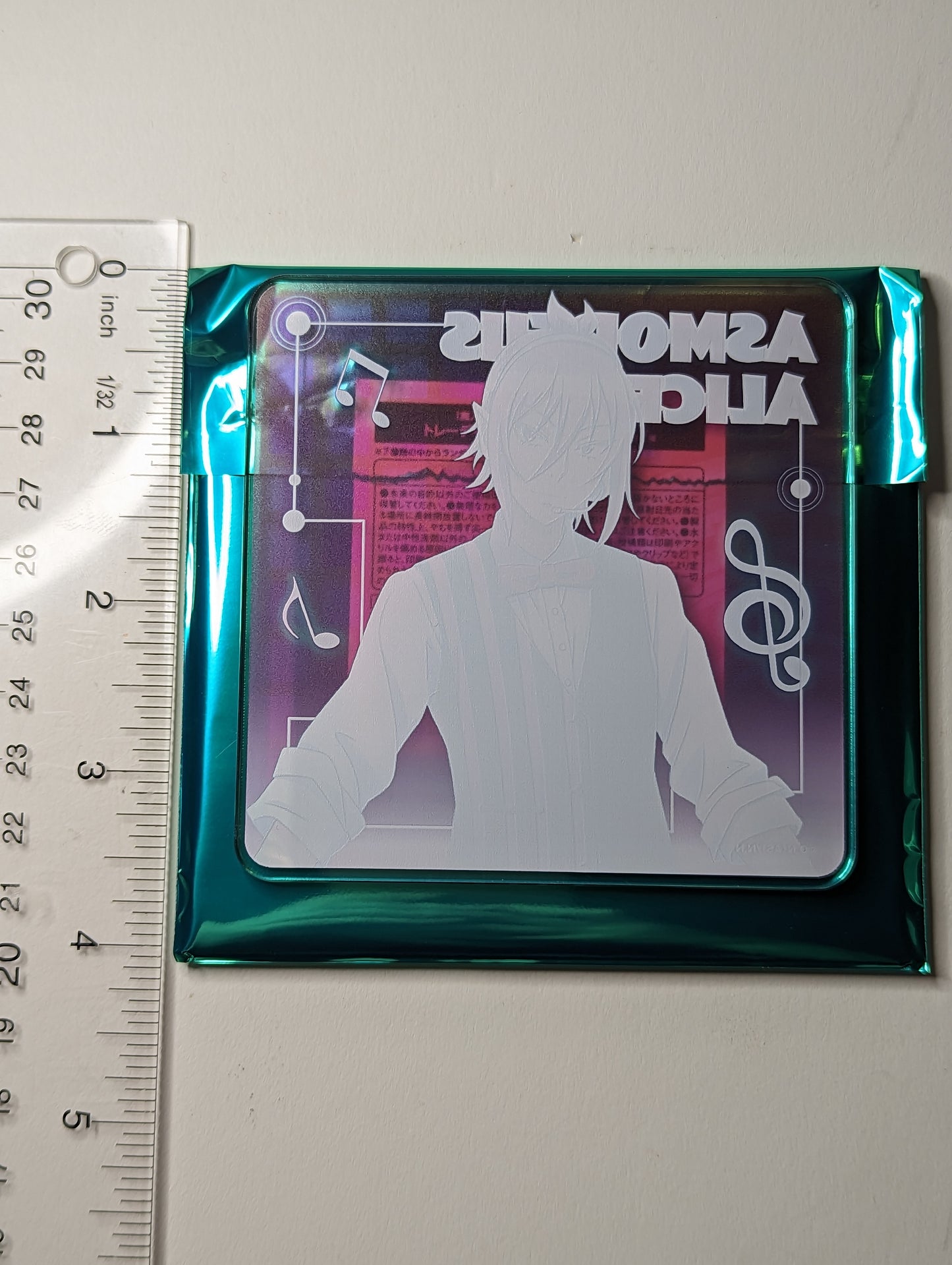 Asmodeus Alice Mairimashita Iruma-kun Welcome to Demon School Heart Acrylic Coaster