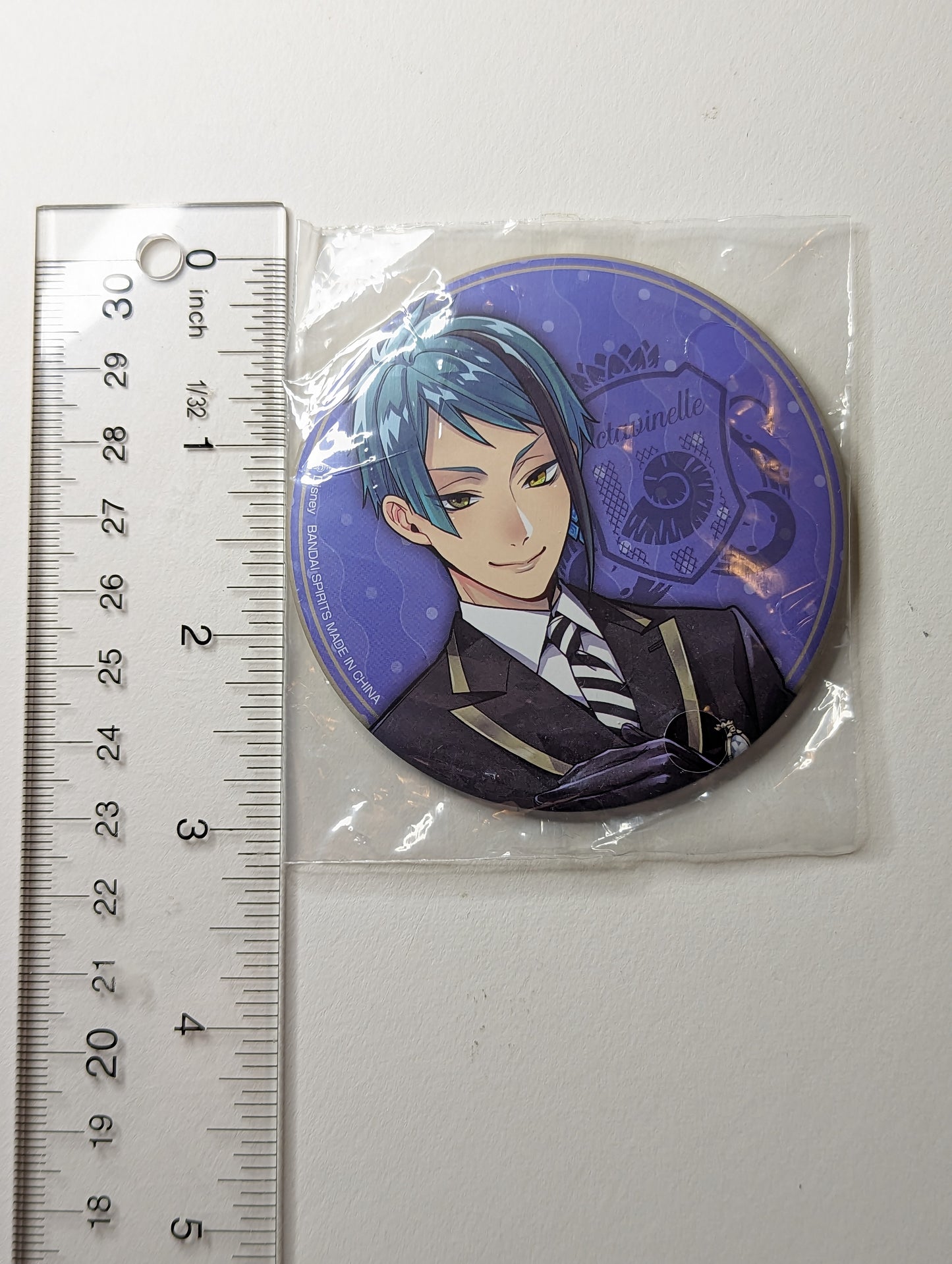 Jade Leech Twisted Wonderland Can Badge
