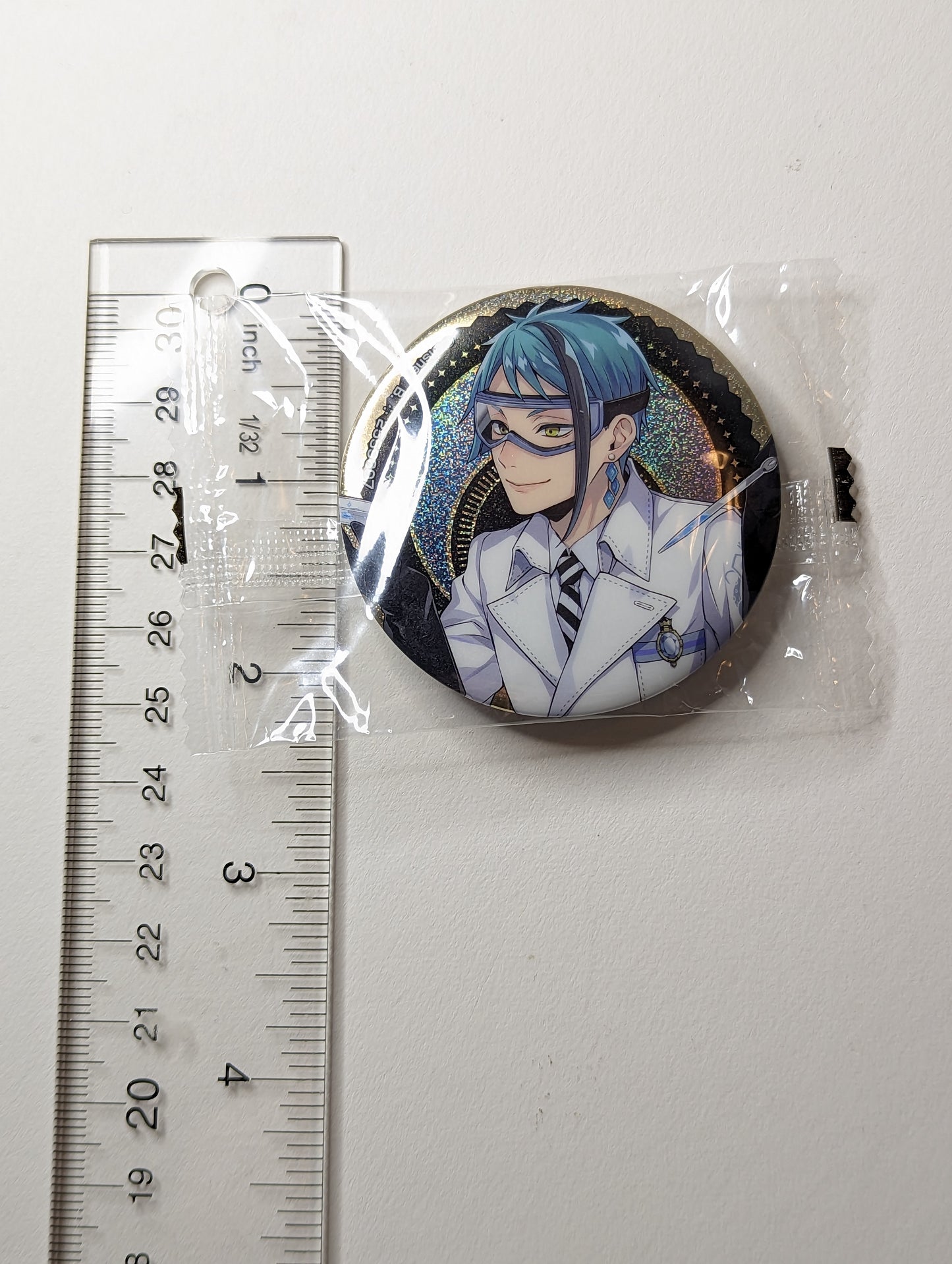 Jade Leech Twisted Wonderland Can Badge