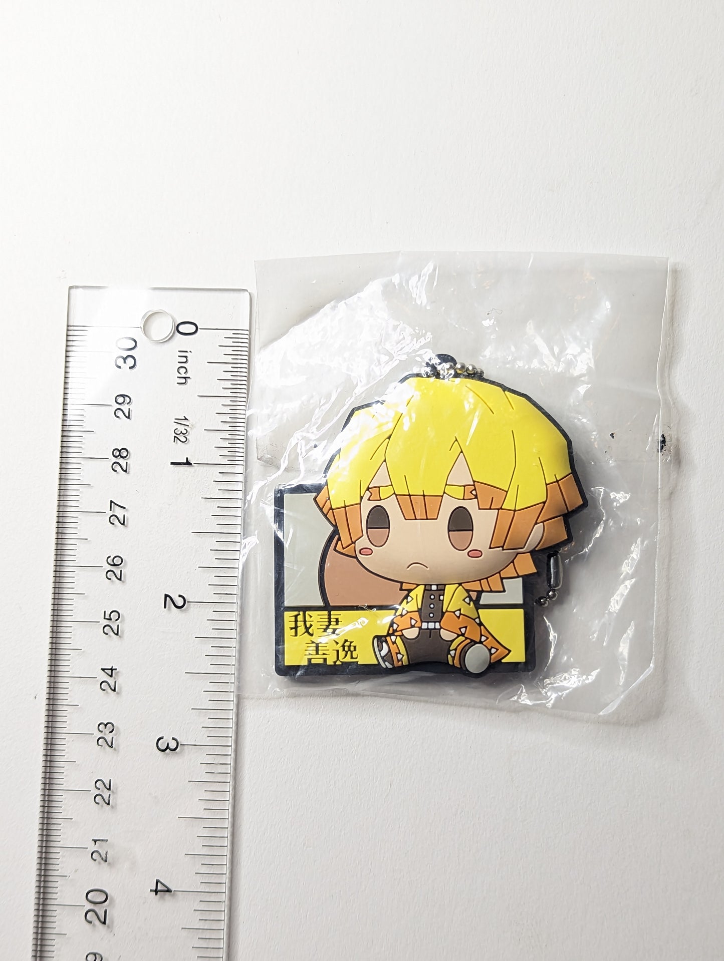 Zenitsu Agatsuma Demon Slayer Rubber Strap