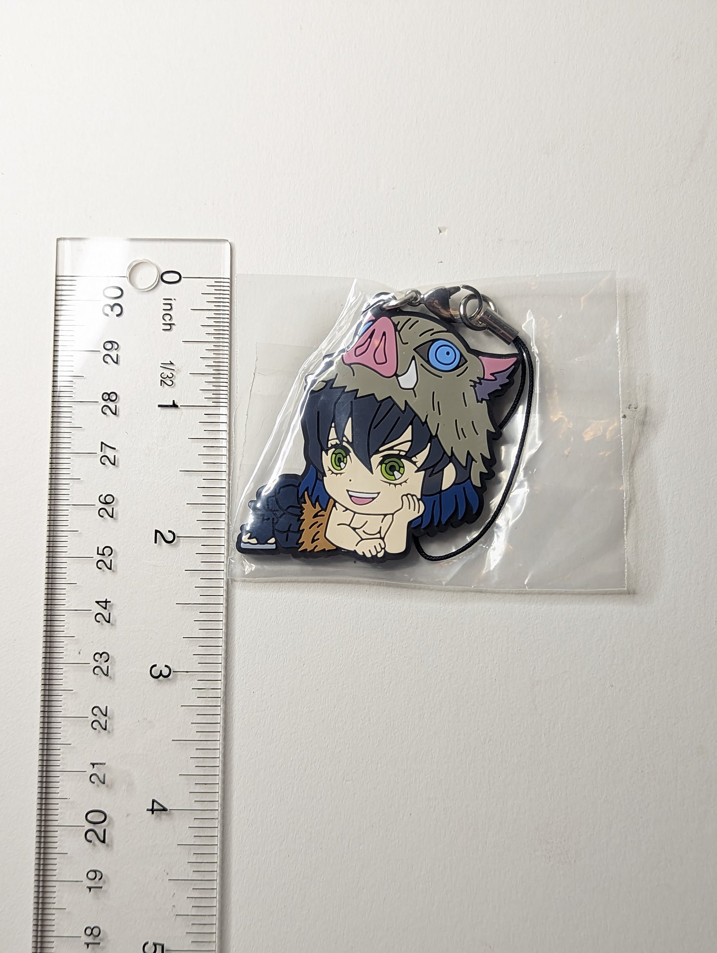Inosuke Hashibira Demon Slayer Rubber Strap