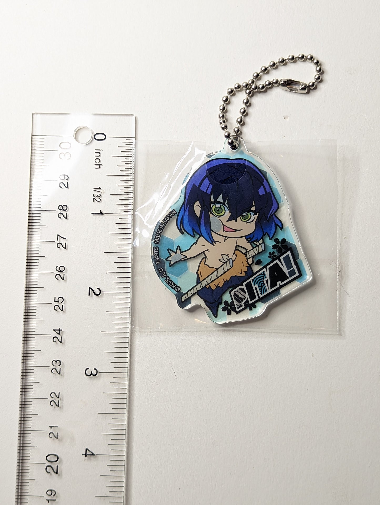 Inosuke Hashibira Demon Slayer Acrylic Keychain