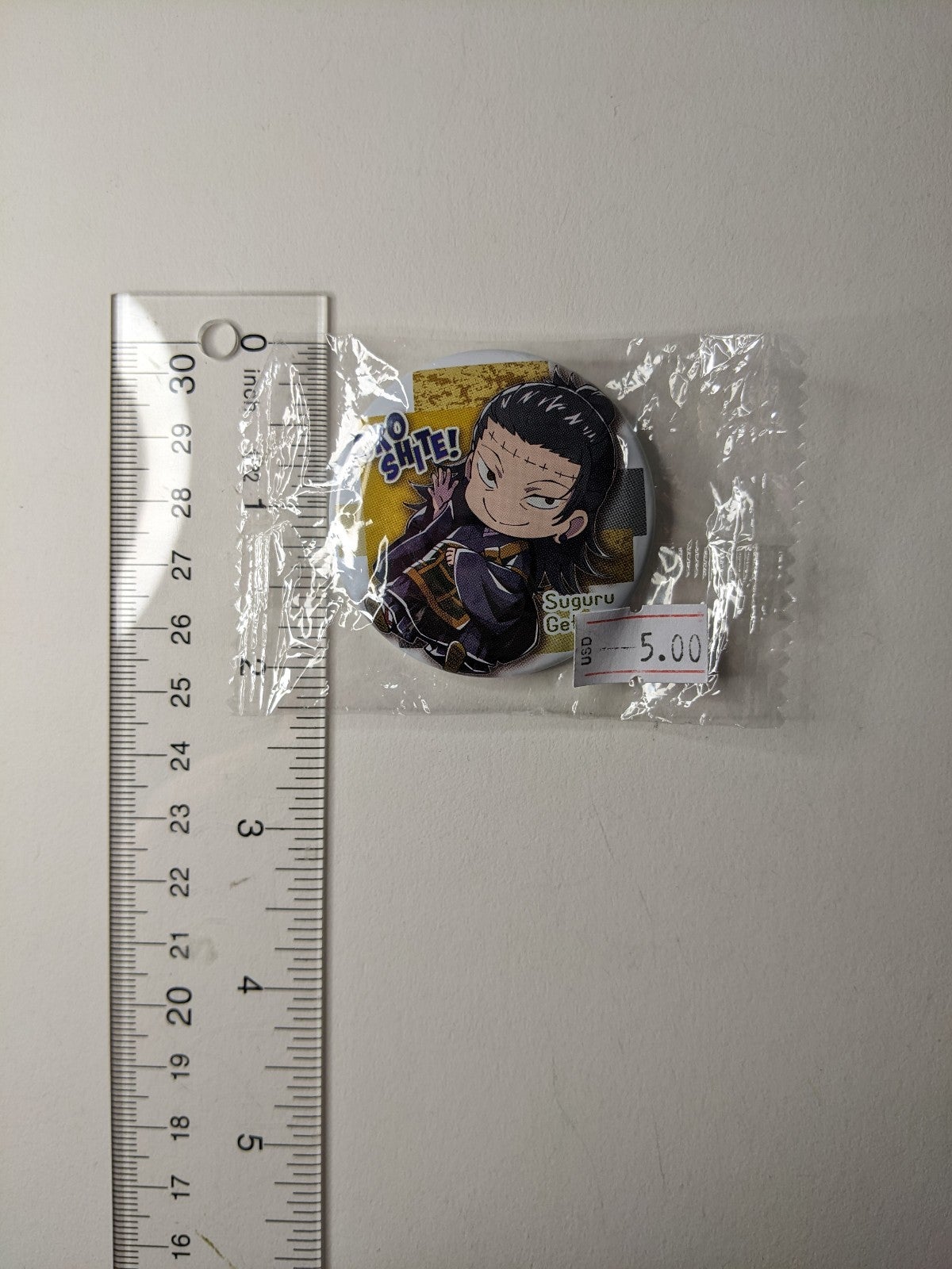Geto Suguru Jujutsu Kaisen JJK Can Badge