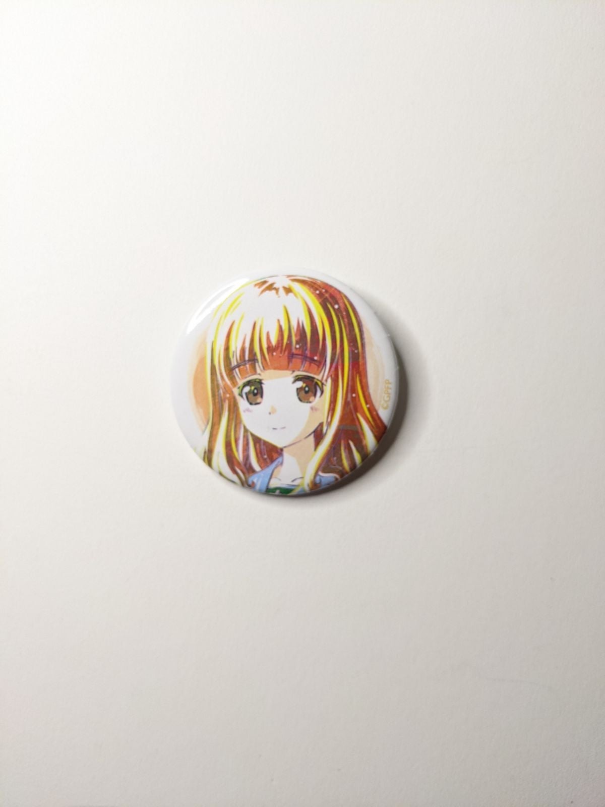 Saori Takebe Girls und Panzer Can Badge