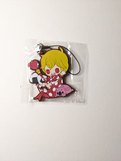 Yumoto Hakone Cute High Earth Defense Club Love Rubber Strap