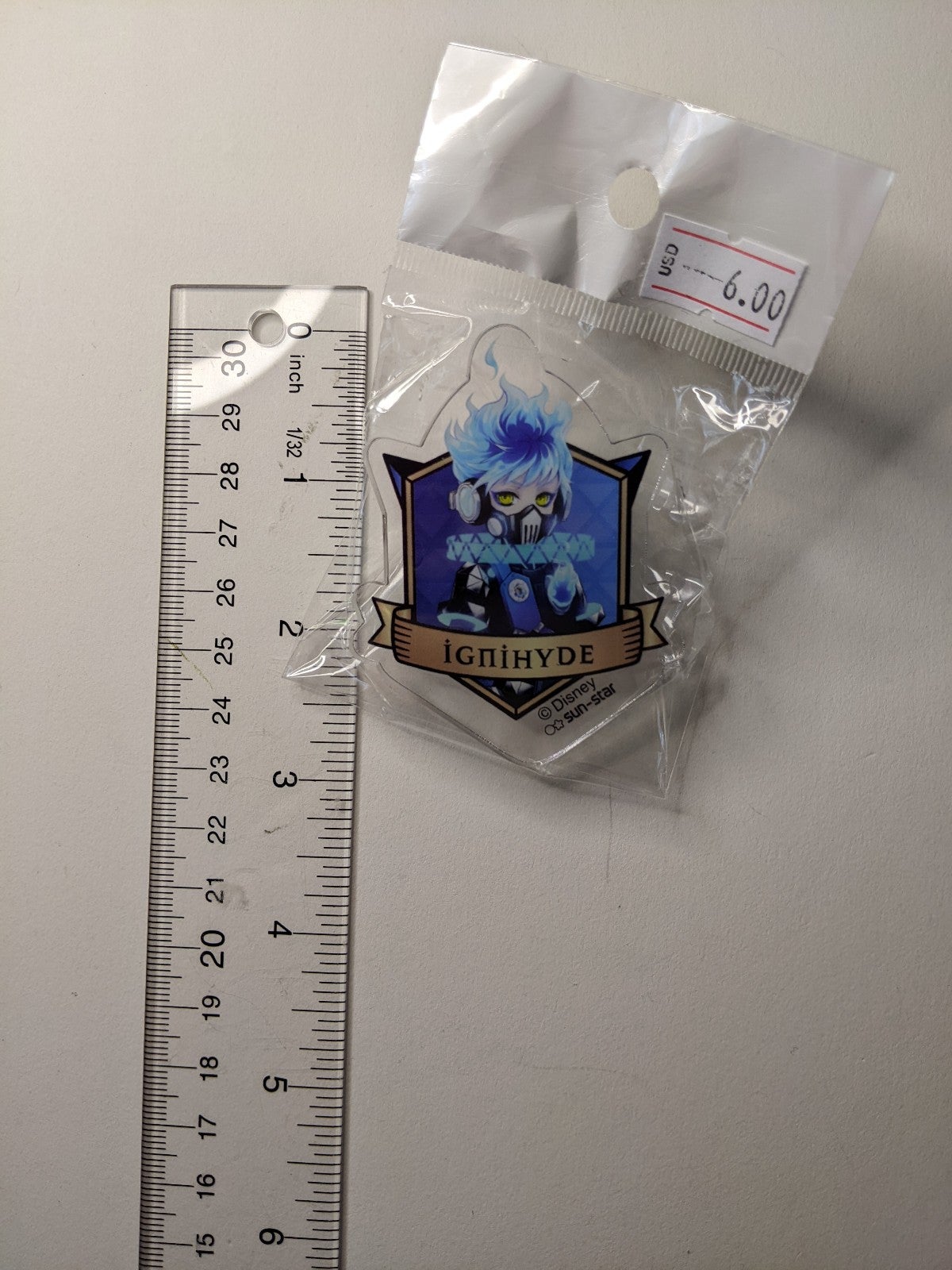 Ortho Shroud Twisted Wonderland Acrylic Clip Pin