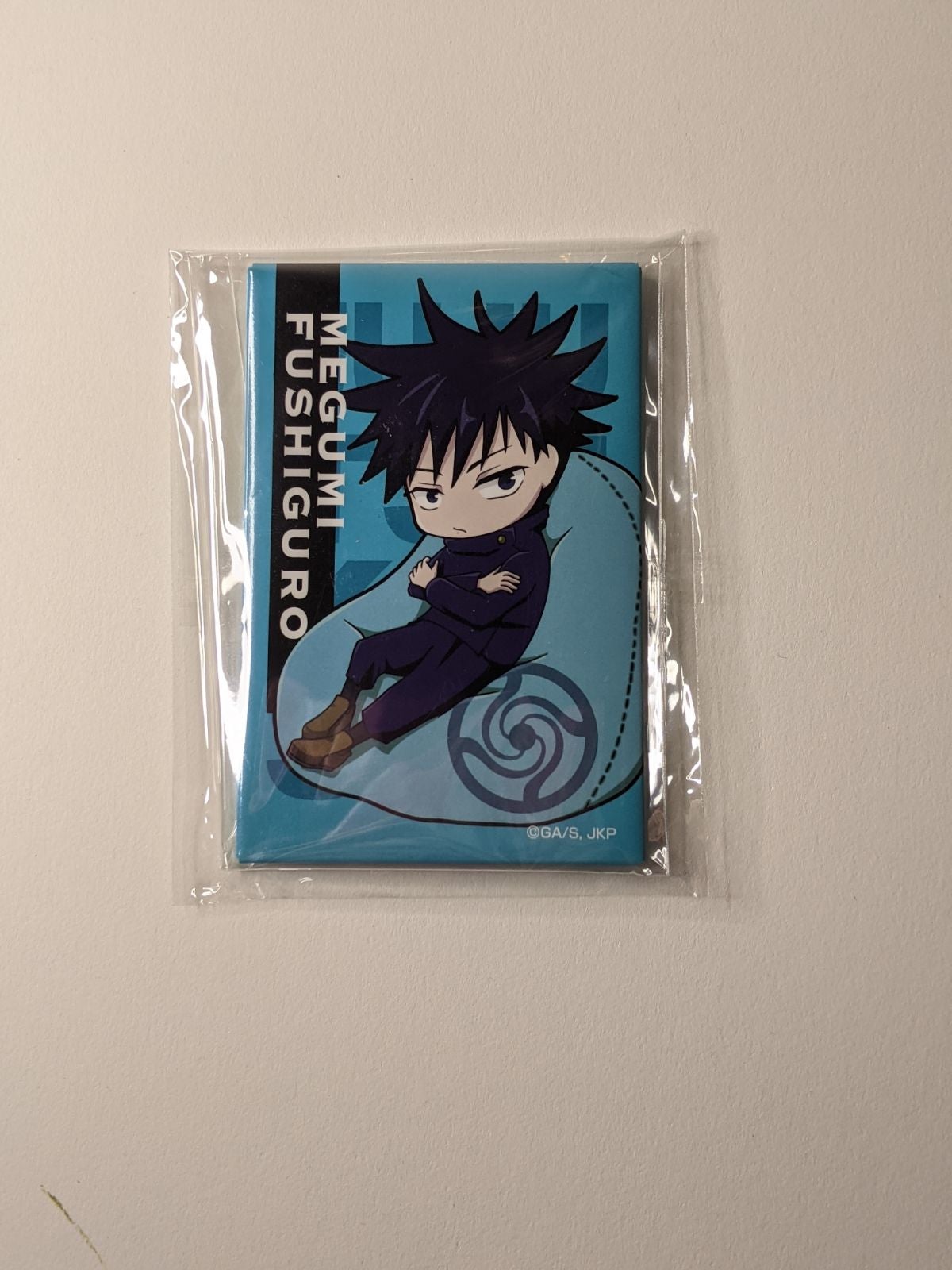 Megumi Fushiguro Jujutsu Kaisen JJK Can Badge