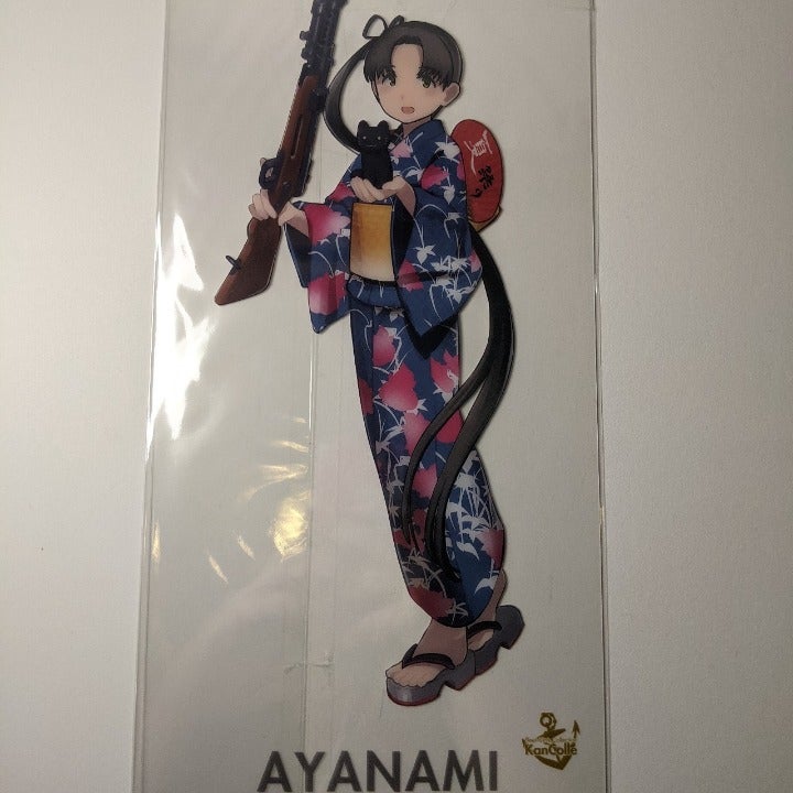 Ayanami Kantai Collection Kancolle Fleet Girls Clear Plastic Card/Poster