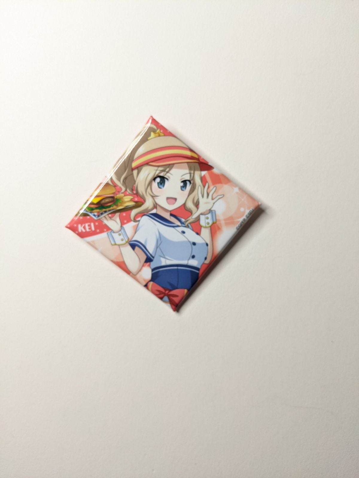 Kay Kei Girls und Panzer Square Can Badge
