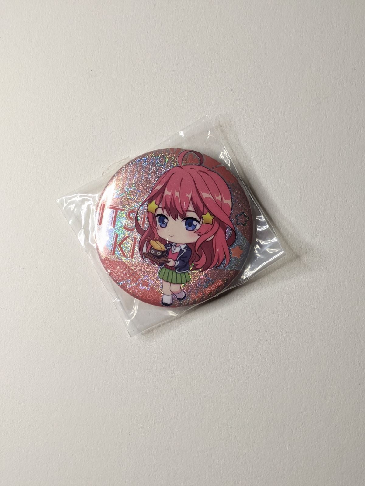 Itsuki Nakano Quintessential Quintuplets 5Toubun Can Badge