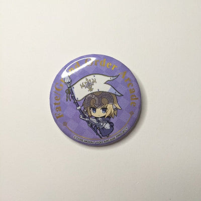 Jeanne d'Arc Fate Grand Order Arcade FGO Sega Collabo Cafe Can Badge