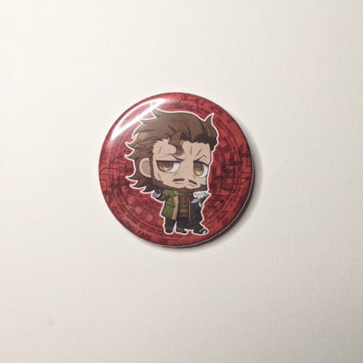 William Shakespeare Fate Apocrypha Can Badge