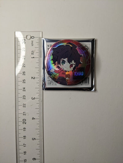 Ichiro Yamada Hypnosis Mic Sweets Paradise round 4 Hypmic Can Badge