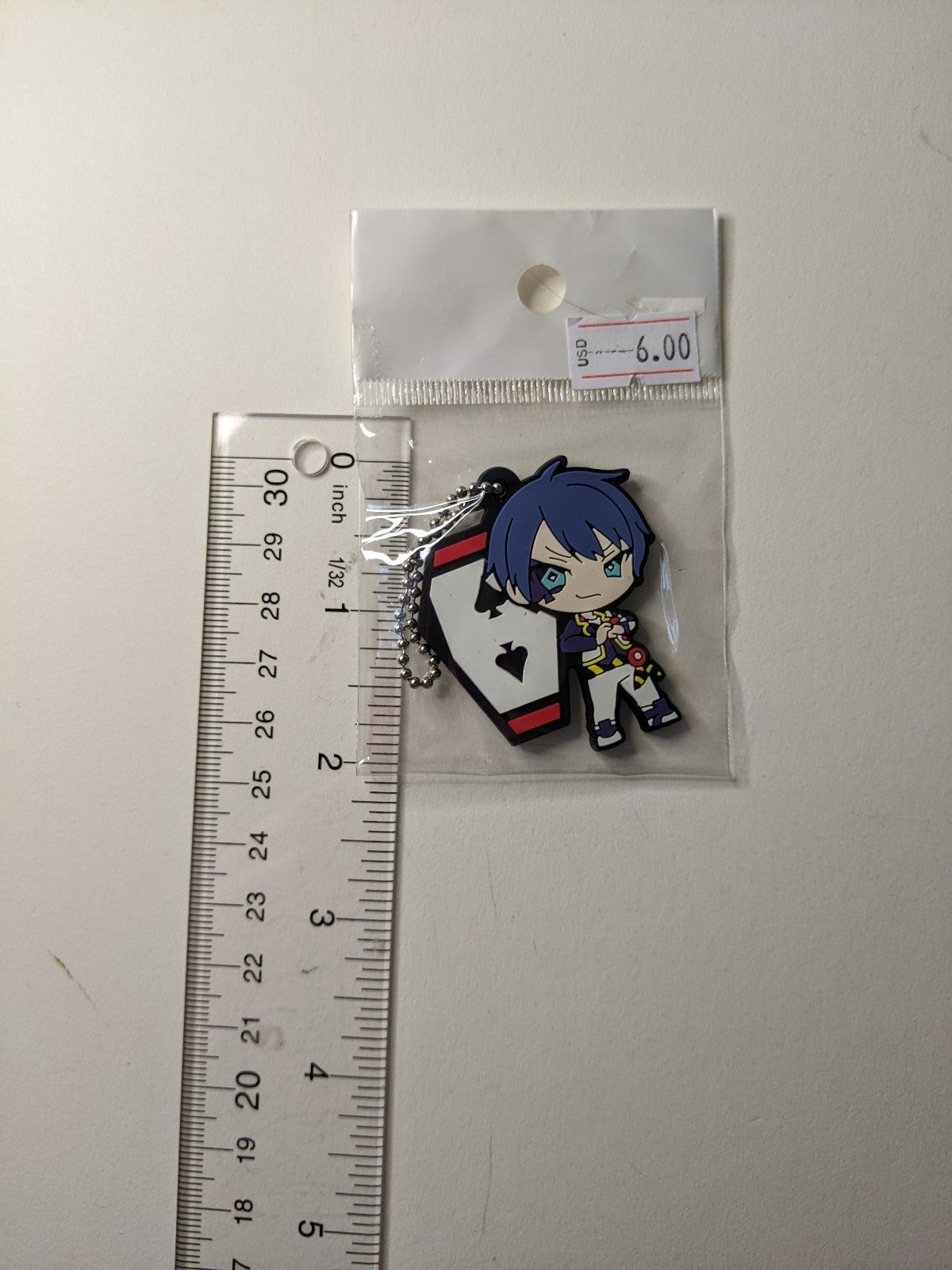 Deuce Spade Twisted Wonderland Rubber Strap