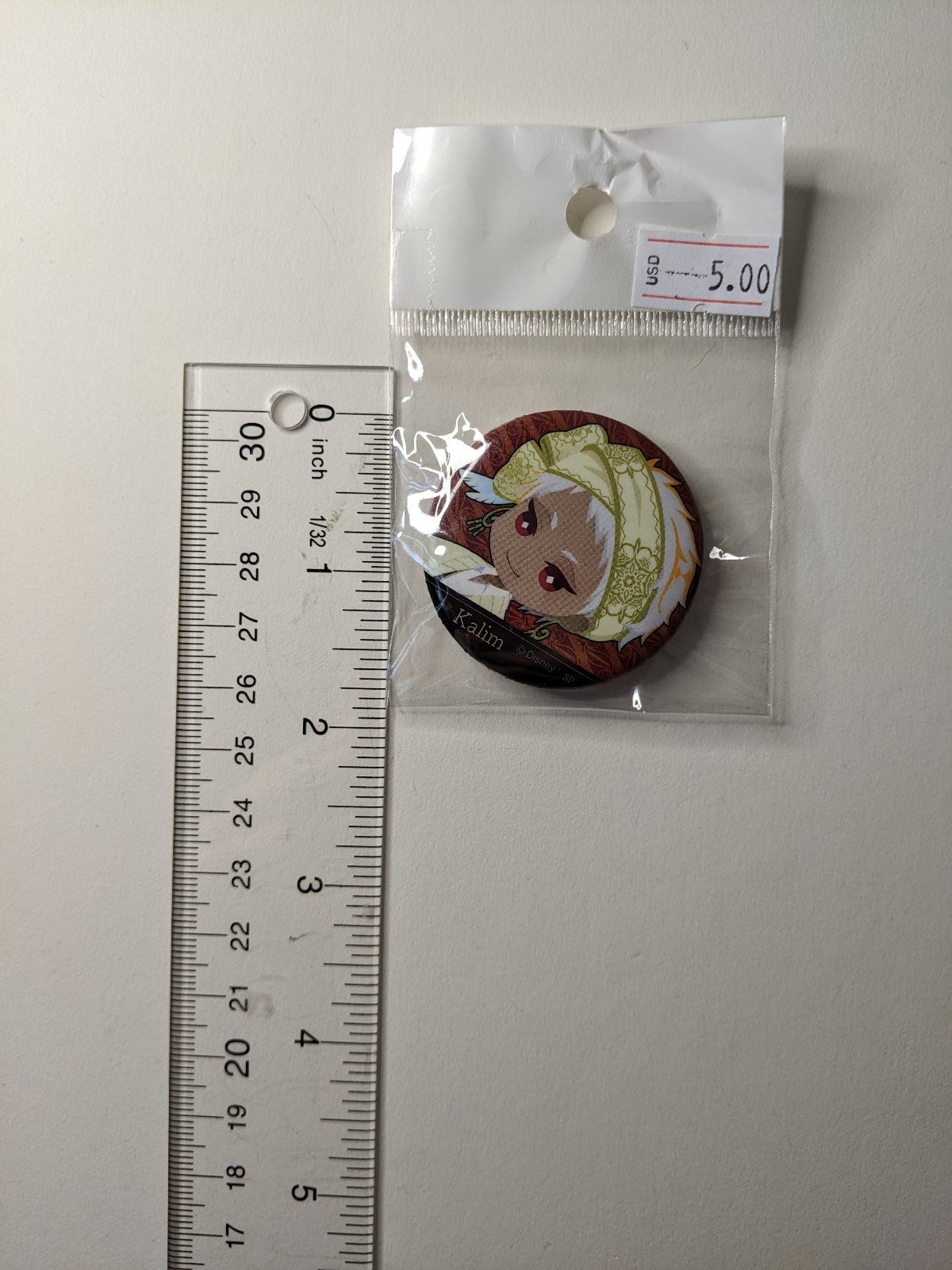Kalim Al-Asim Twisted Wonderland Can Badge