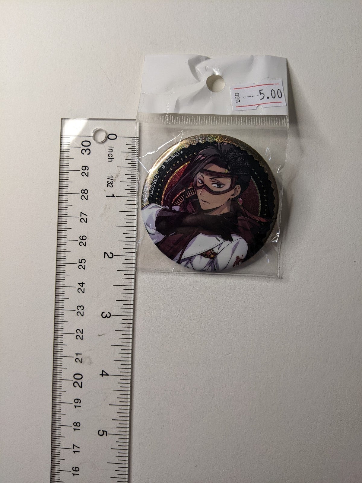 Jamil Viper Twisted Wonderland Can Badge