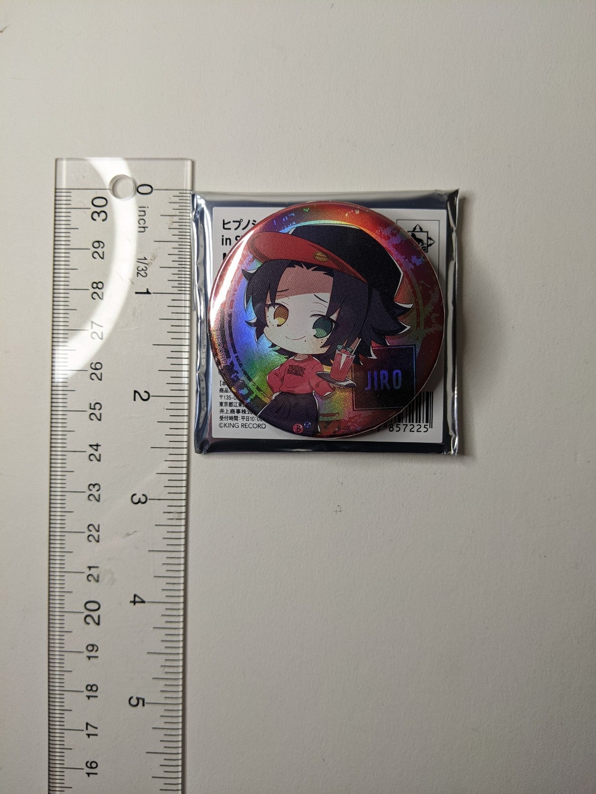 Jiro Yamada Hypnosis Mic Sweets Paradise round 4 Hypmic Can Badge