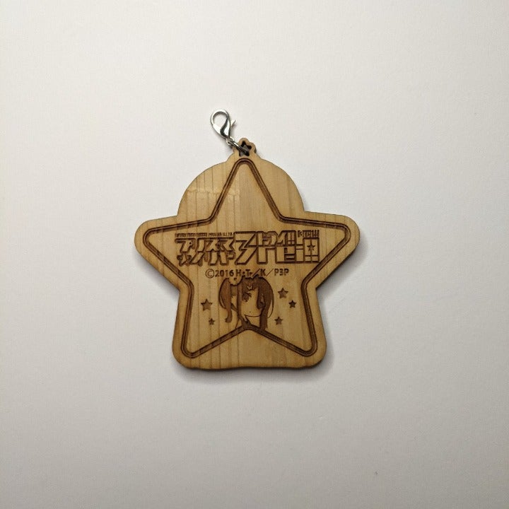 Miyu Edelfelt Fate kaleid liner PRISM ILLYA 3rei Wood Keychain