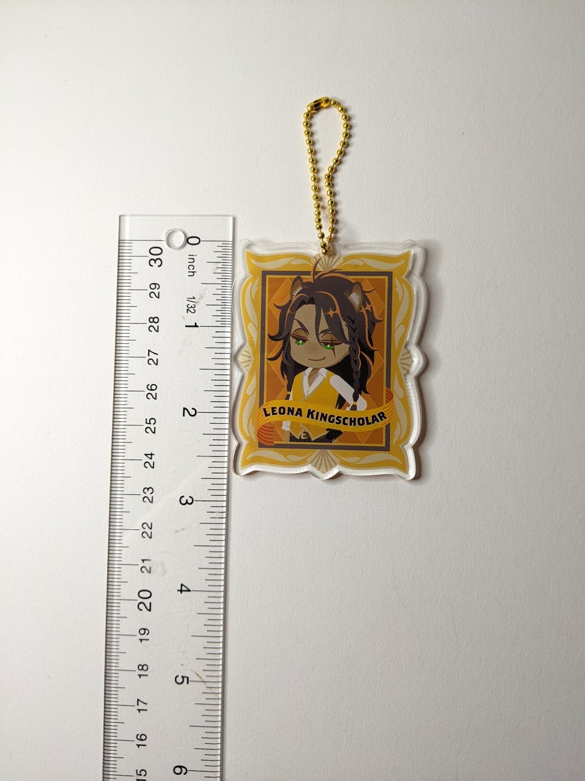 Leona Kingscholar Twisted Wonderland Acrylic Keychain