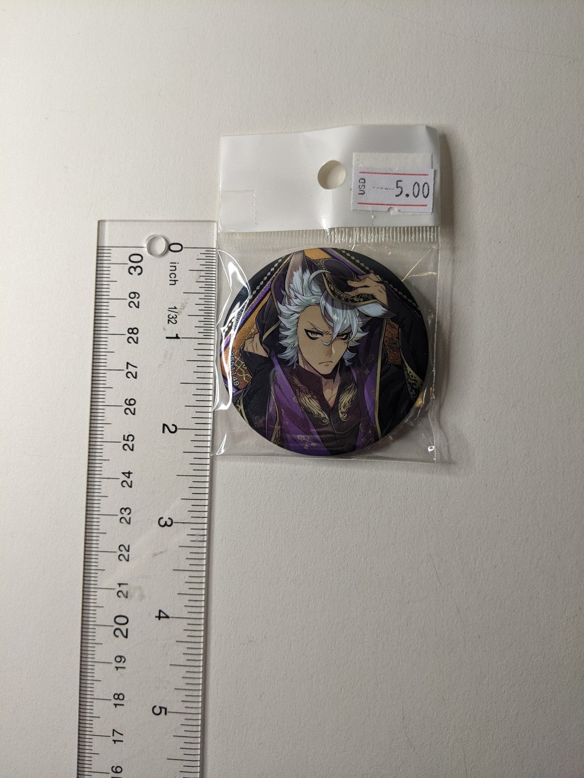 Jack Howl Twisted Wonderland Can Badge