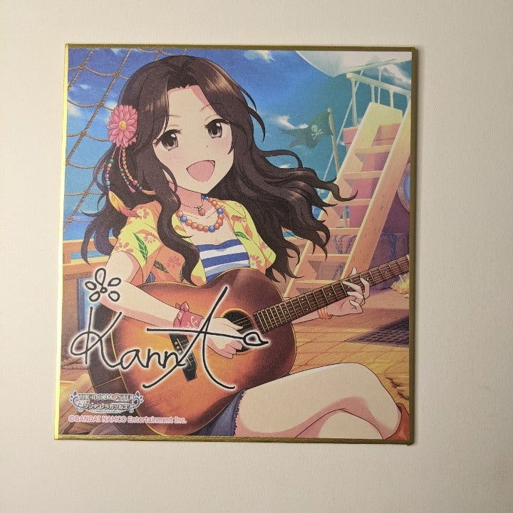 Kanna Ariura Idolmaster Cinderella Girls imas Shikishi Art Board