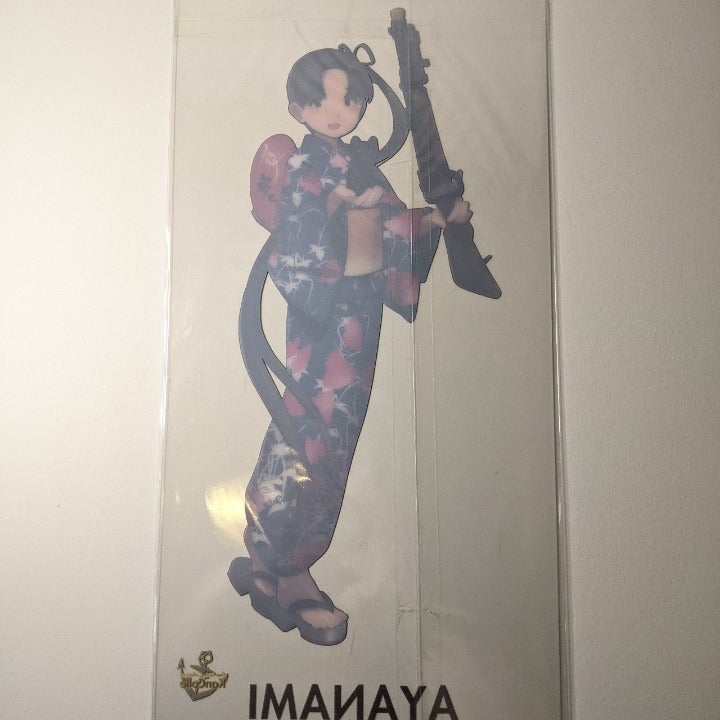 Ayanami Kantai Collection Kancolle Fleet Girls Clear Plastic Card/Poster