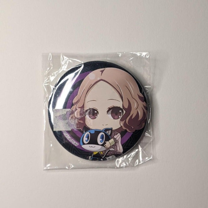 Haru Okamura Persona 5 Can Badge Button