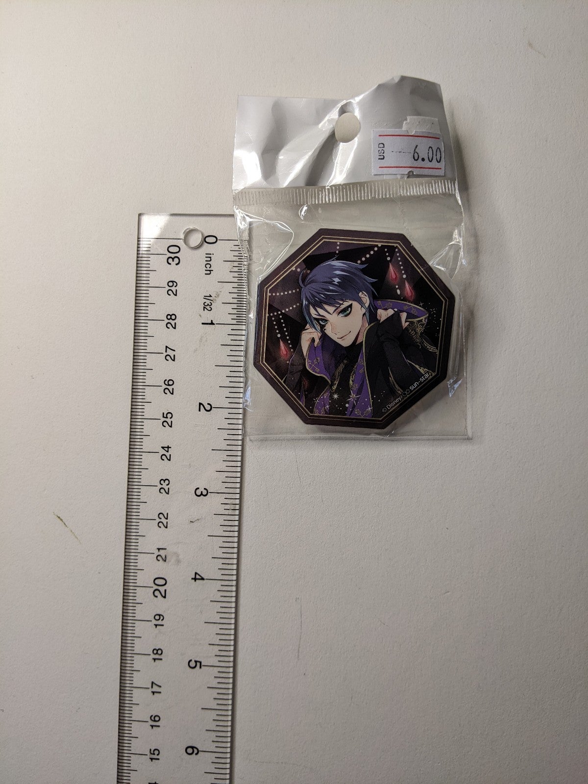 Deuce Spade Twisted Wonderland Acrylic Clip Pin