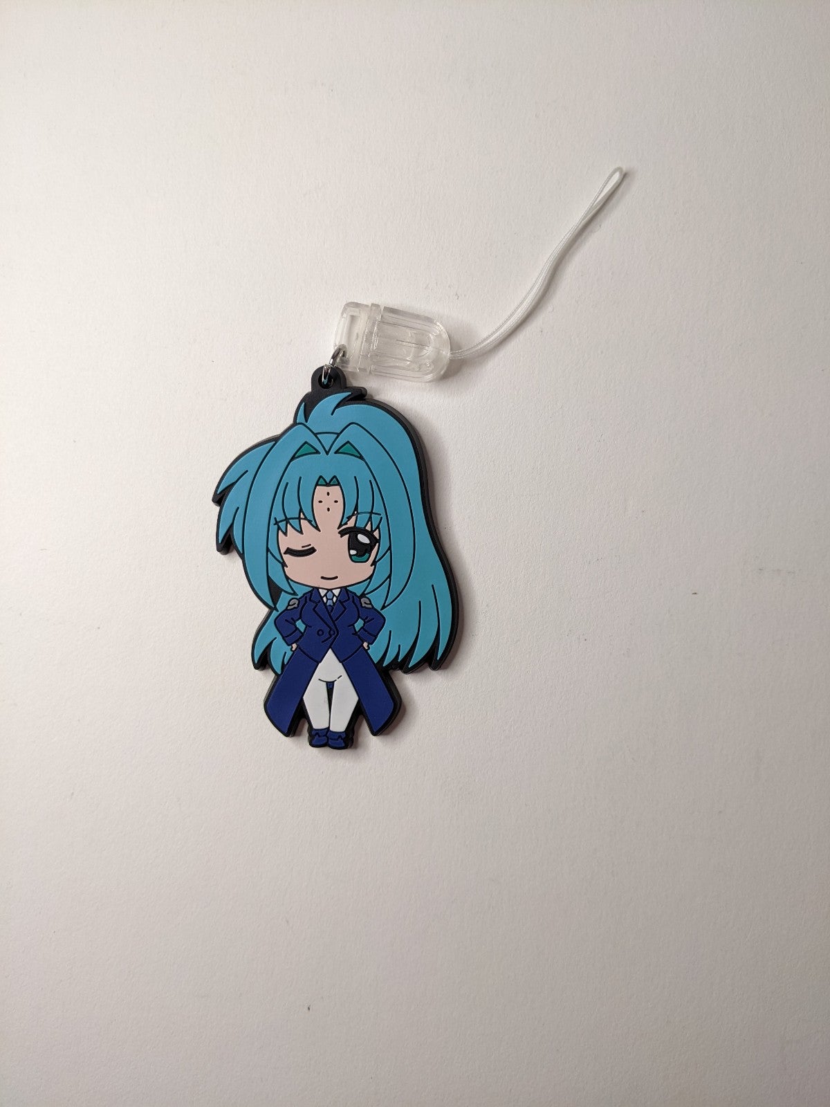 Lindy Harlaown Magical Girl Lyrical Nanoha Rubber Strap