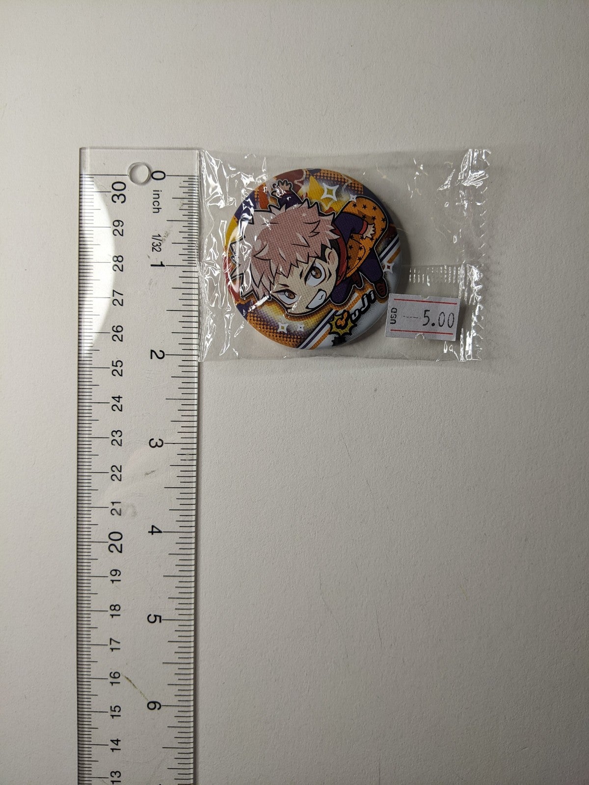 Yuji Itadori Jujutsu Kaisen JJK Can Badge