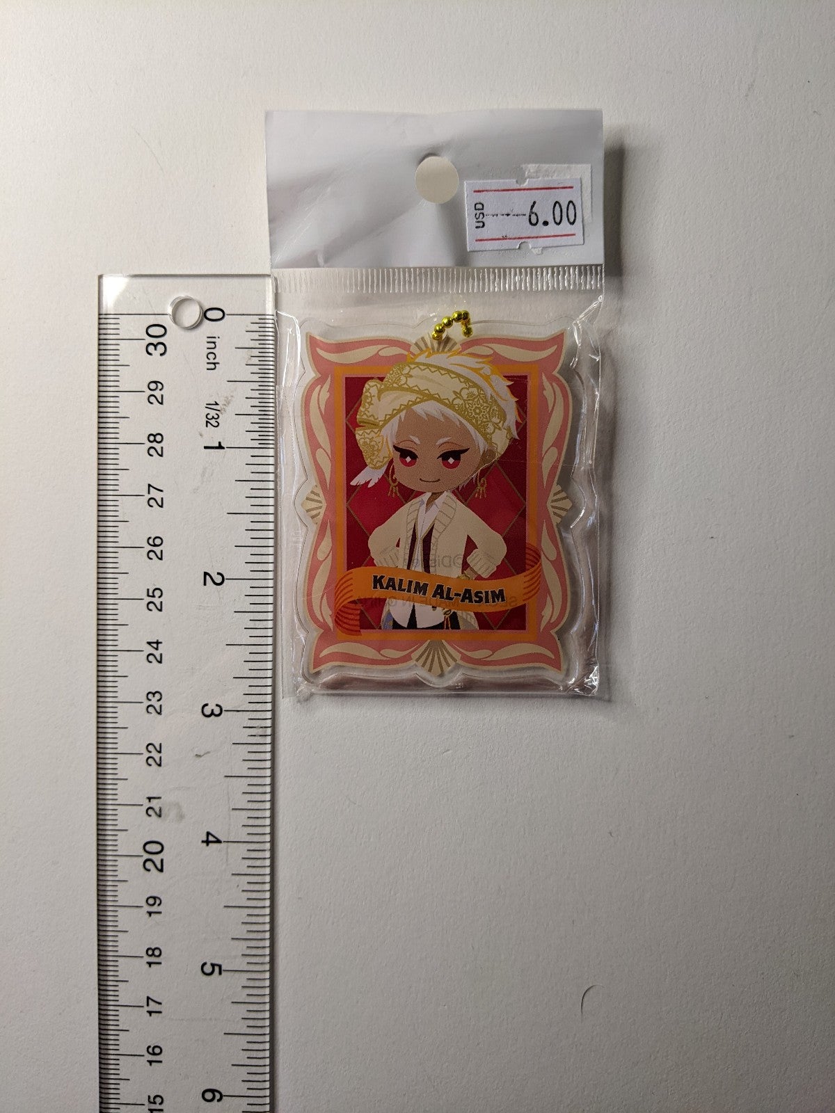 Kalim Al-Asim Twisted Wonderland Acrylic Keychain